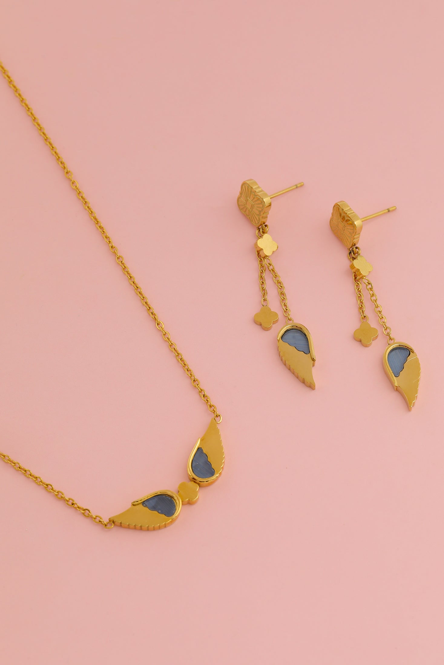 Ġwinħaj Choker & Drop Earrings Gift Set