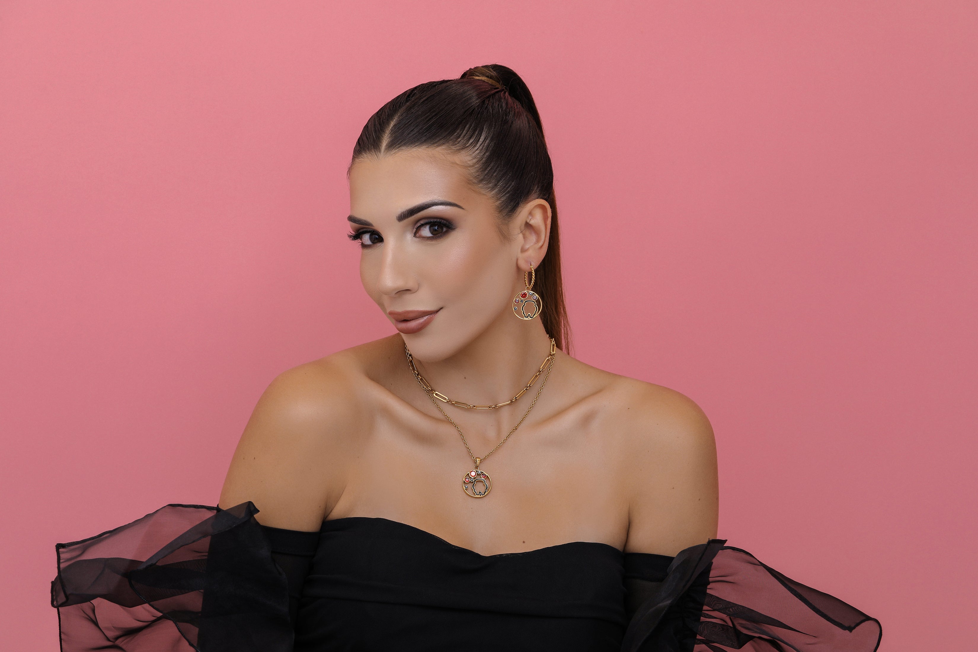 Ħaġar Pendant & Earrings Gift Set