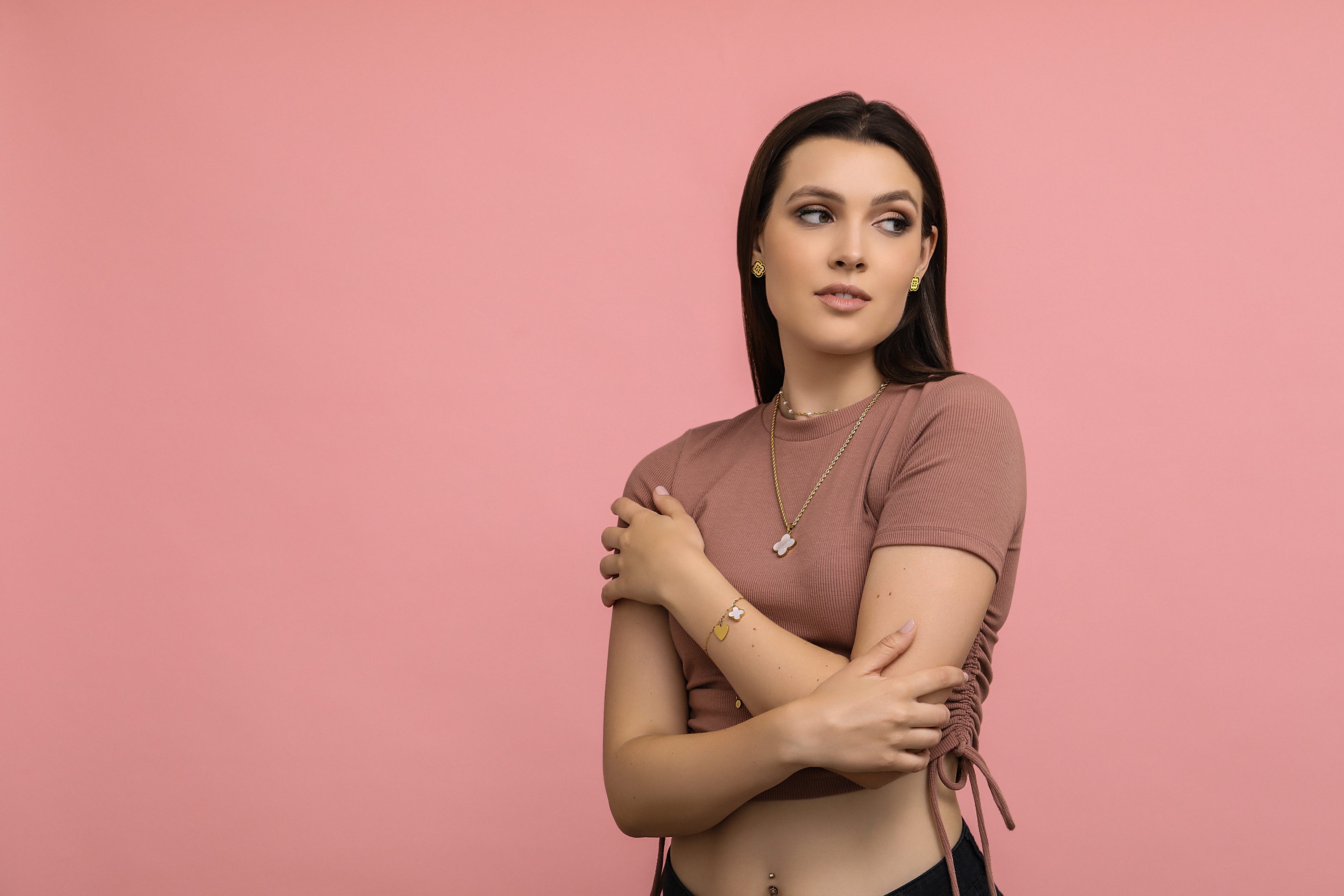 Engravable Heart Friendship Bracelet Gift Set