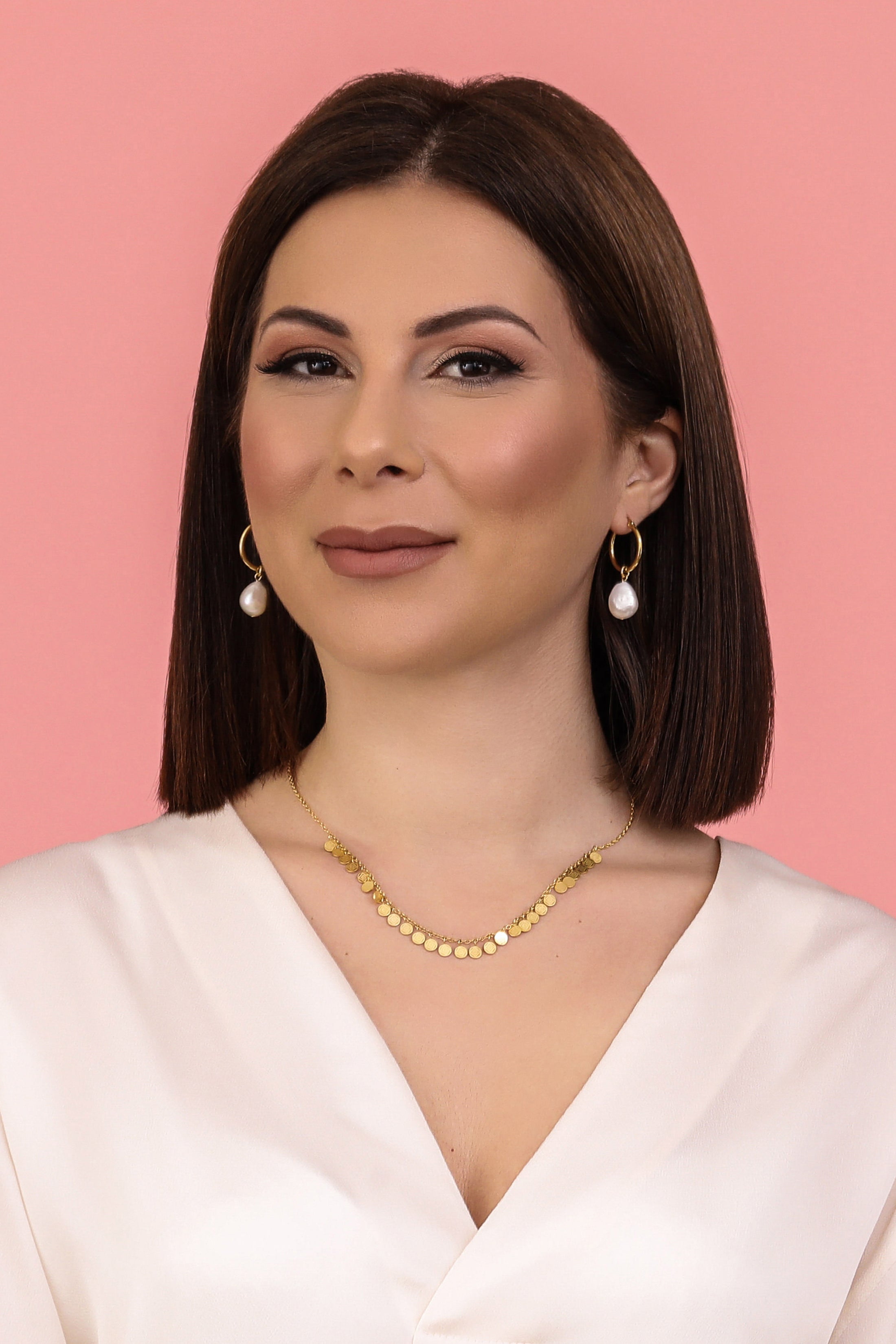 Freshwater Pearl Pendant Earring Set