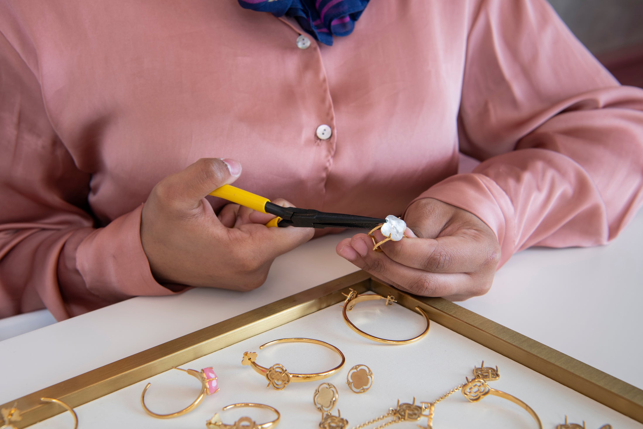 Bridal Party Stone Station Experience