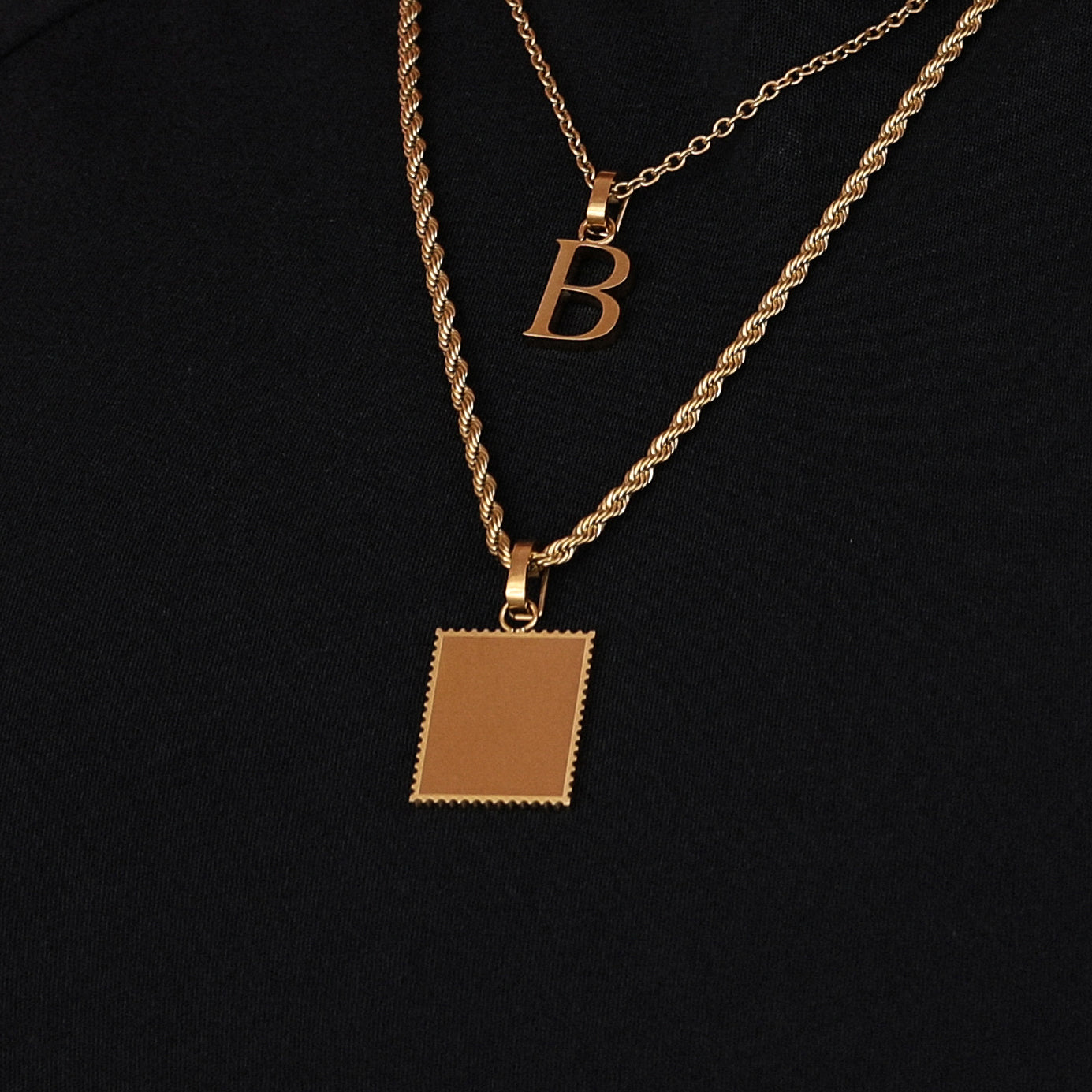 Engravable Stamp Pendant