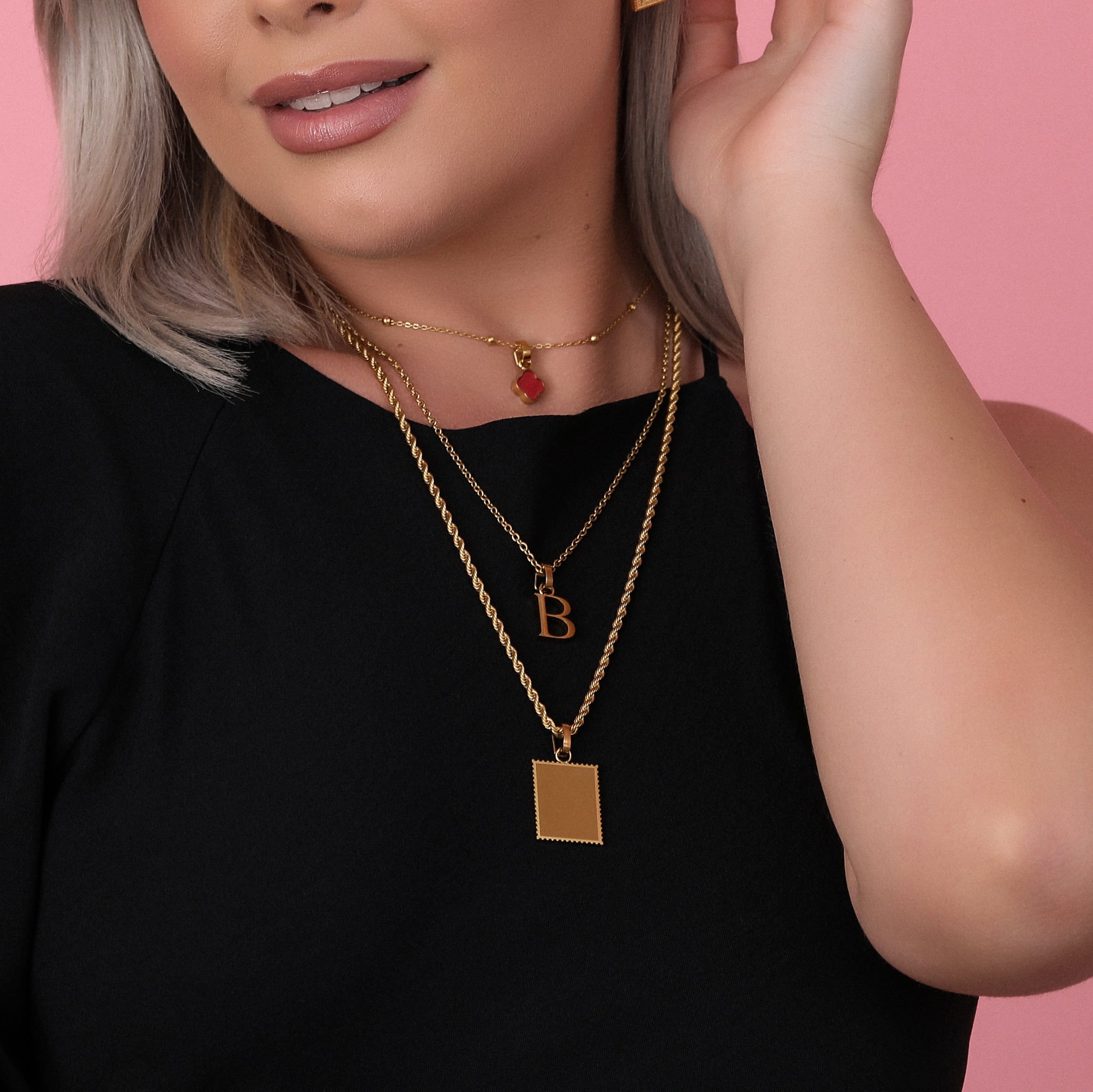 Engravable Stamp Pendant