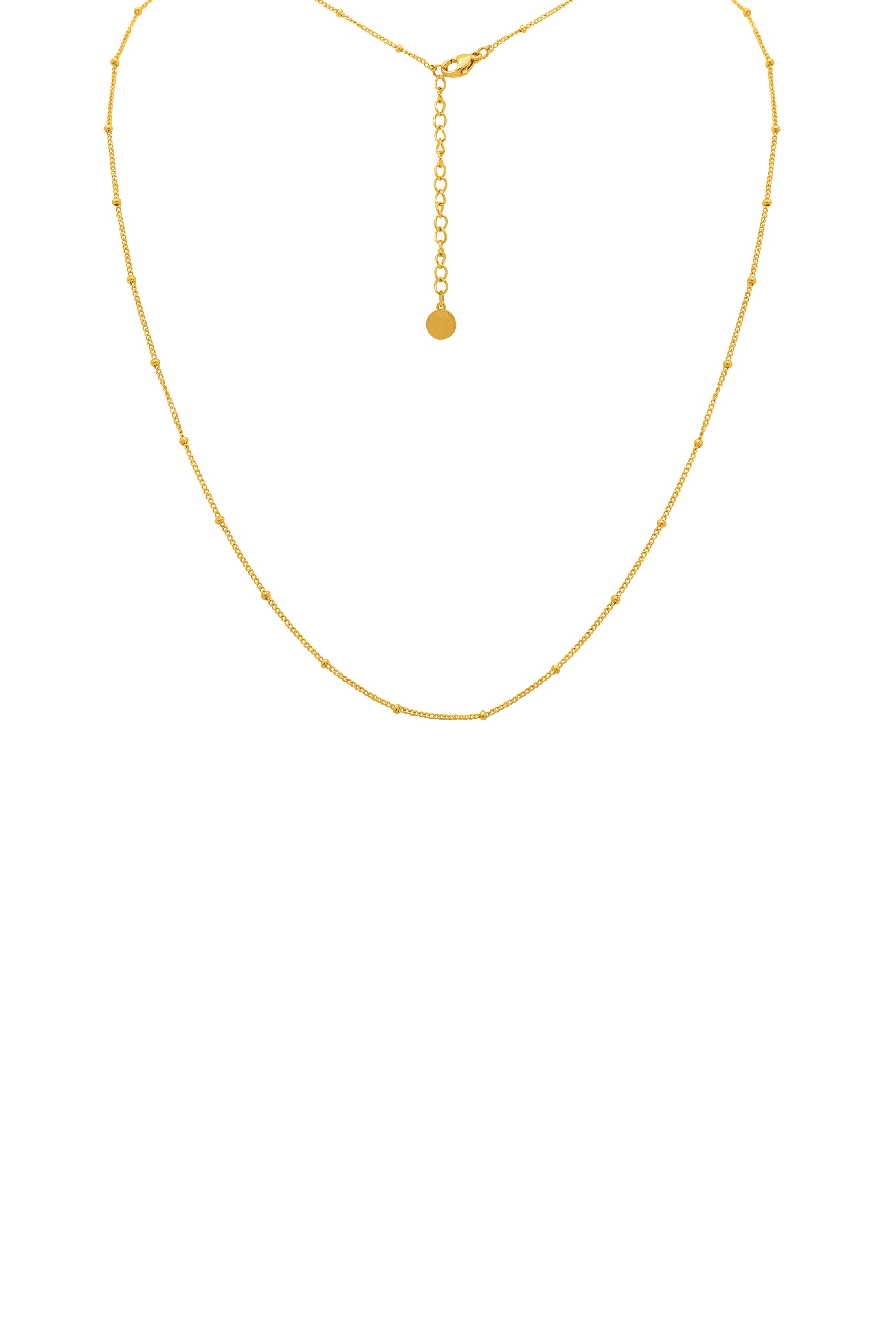 Thin Ball Chain Necklace