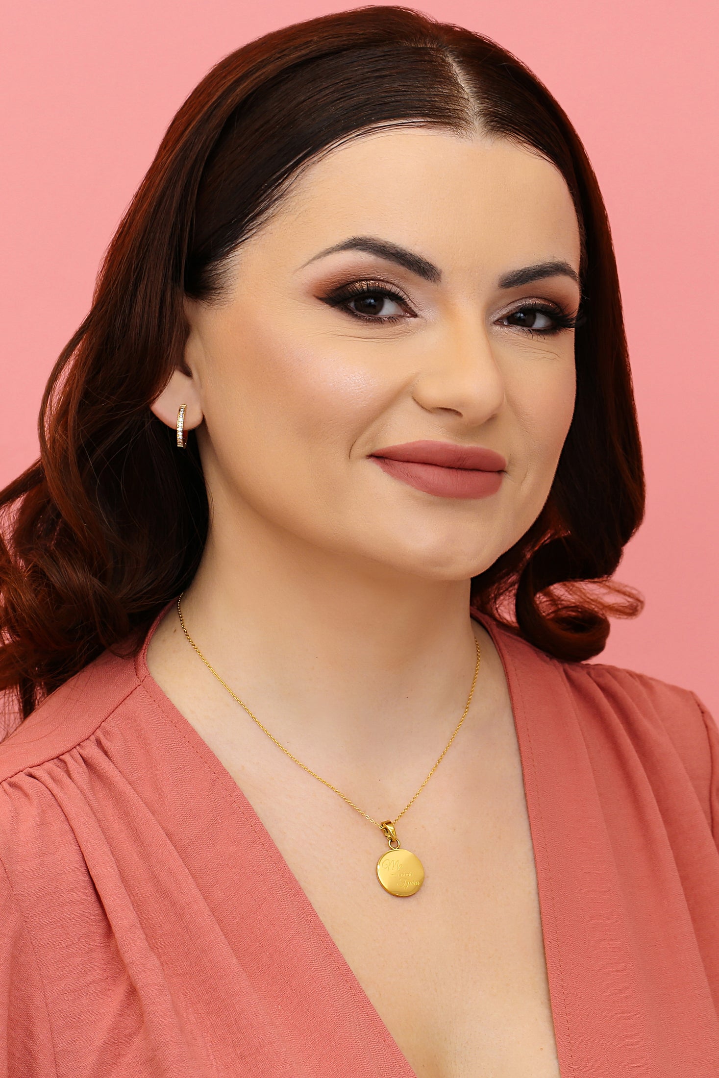 "Ma inti l-isbaħ Fjura" Engravable Pendant