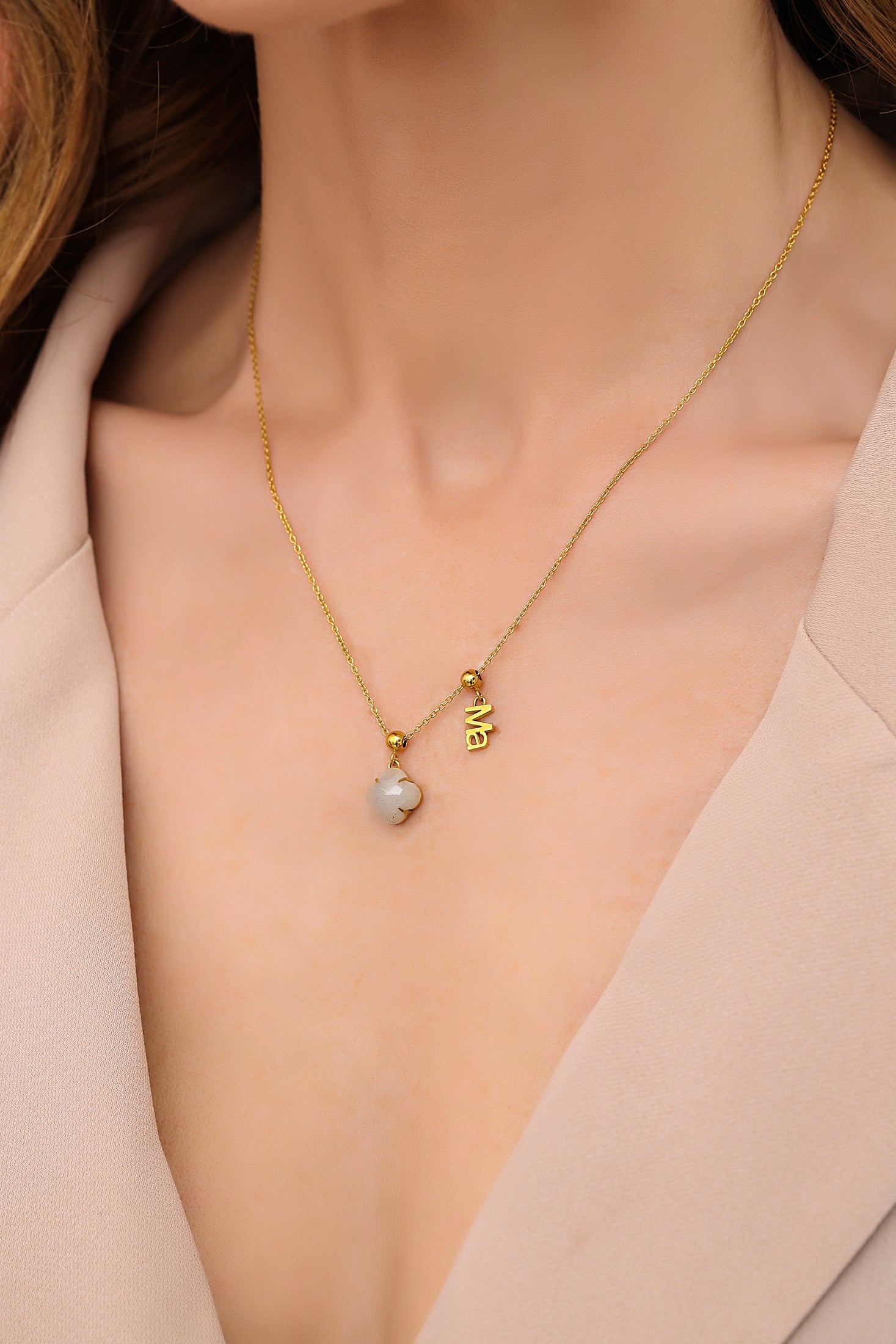 "Ma" Toggle Charm Pendant