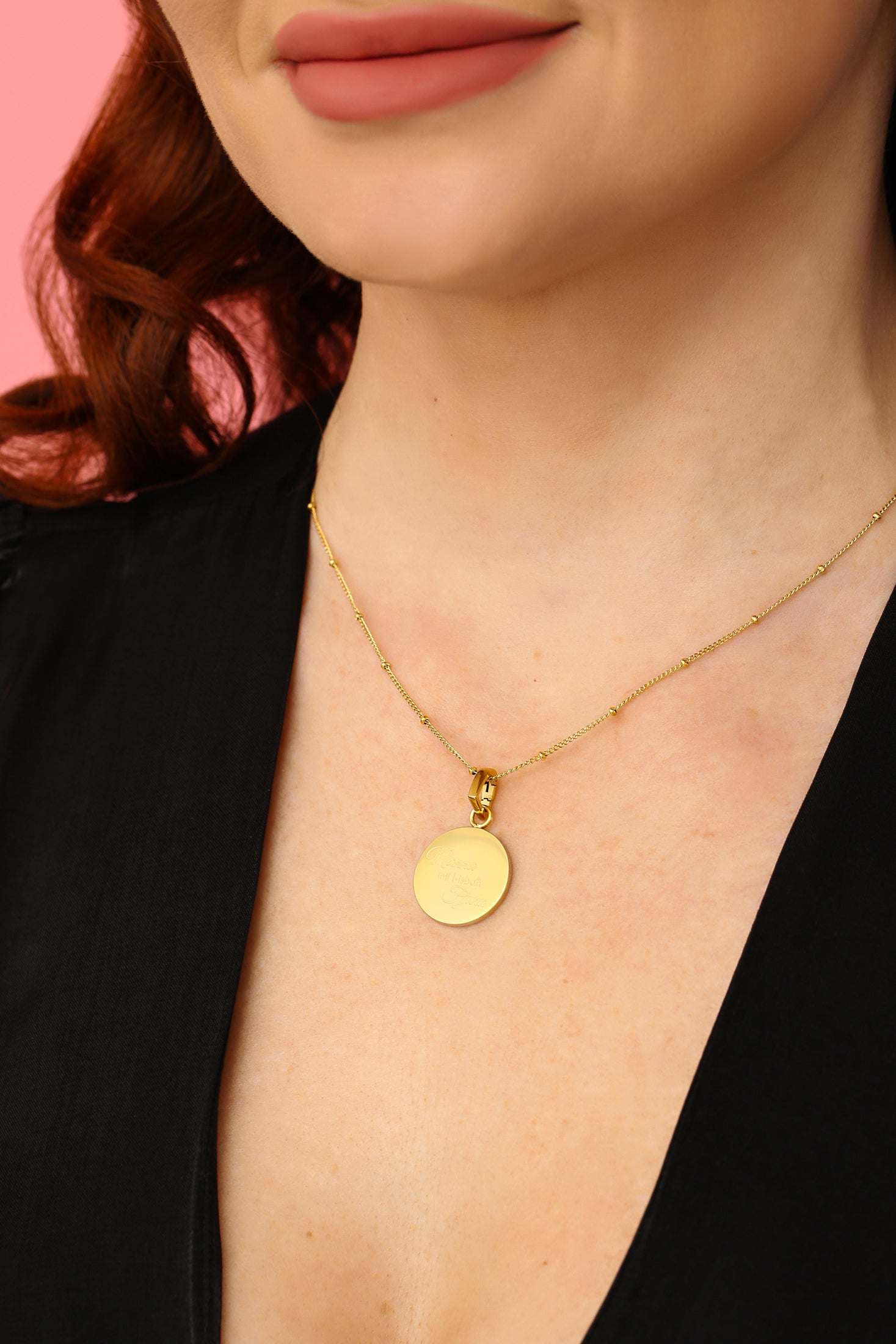 "Nanna inti l-isbaħ Fjura" Engravable Pendant