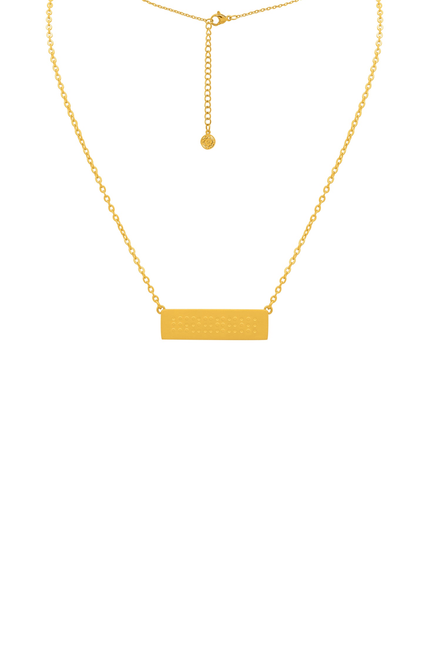 Braille Necklace