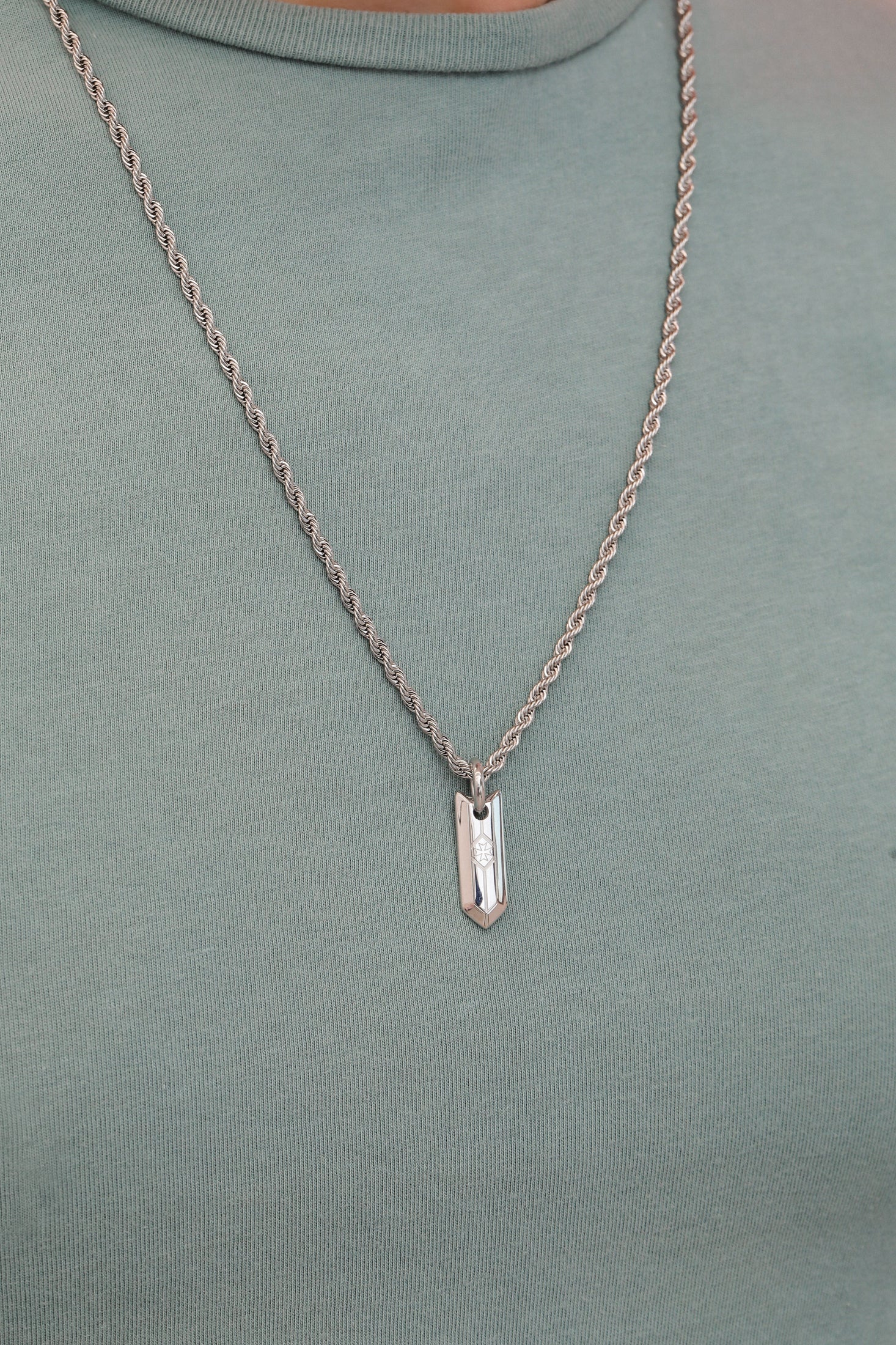 Arrow Silver Pendant