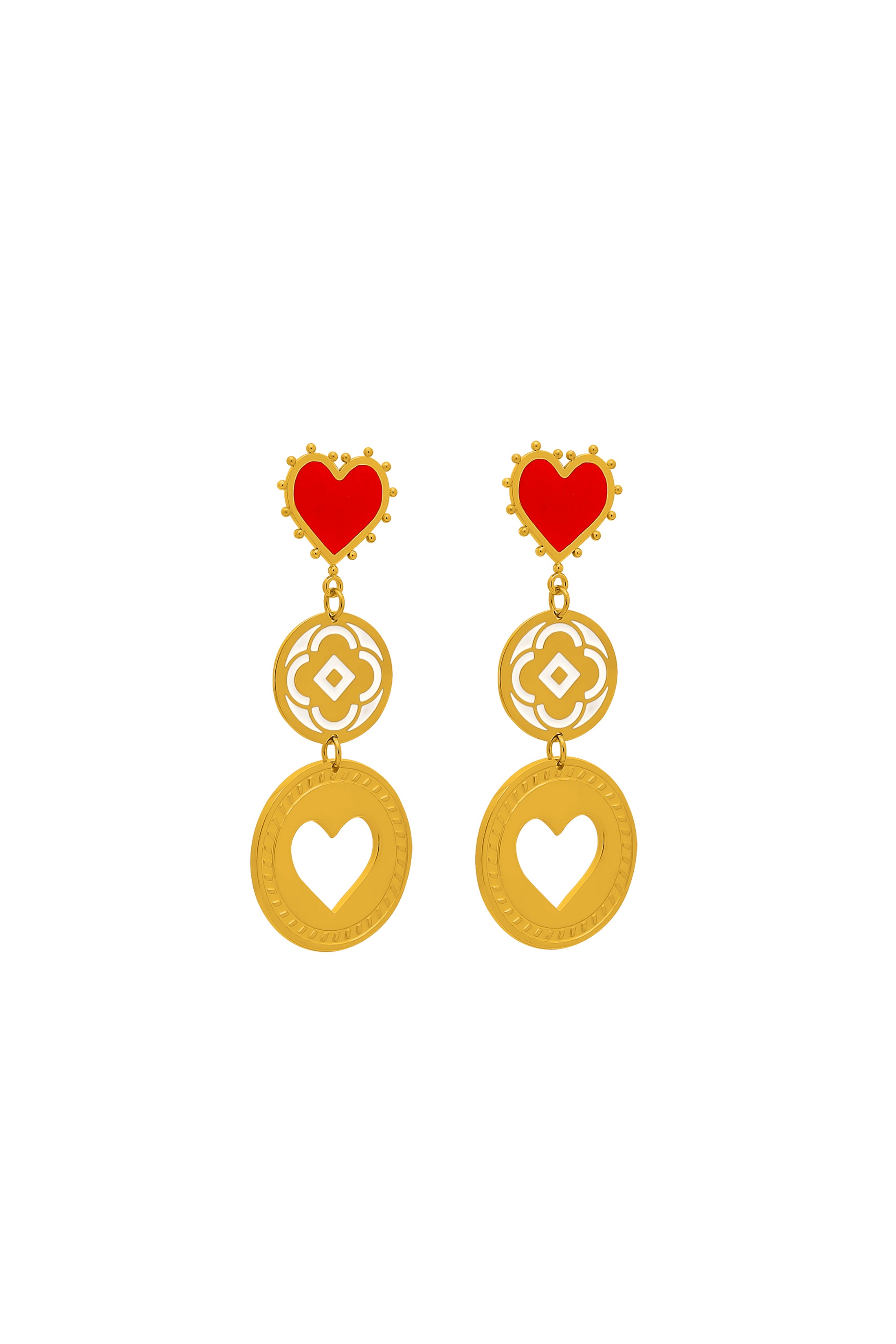 Carisma Love Statement Earring Set