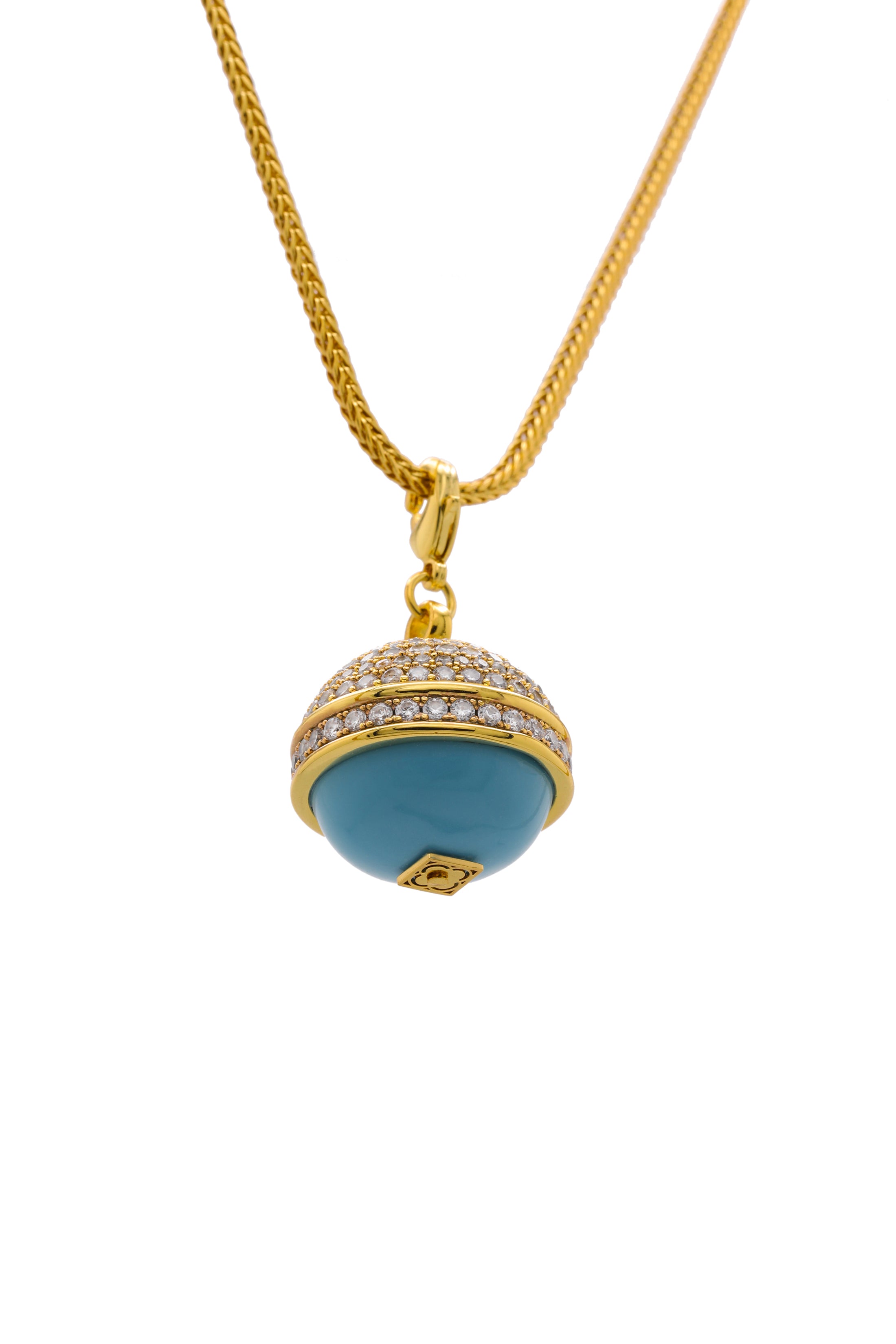 Turquoise Sphere Pendant