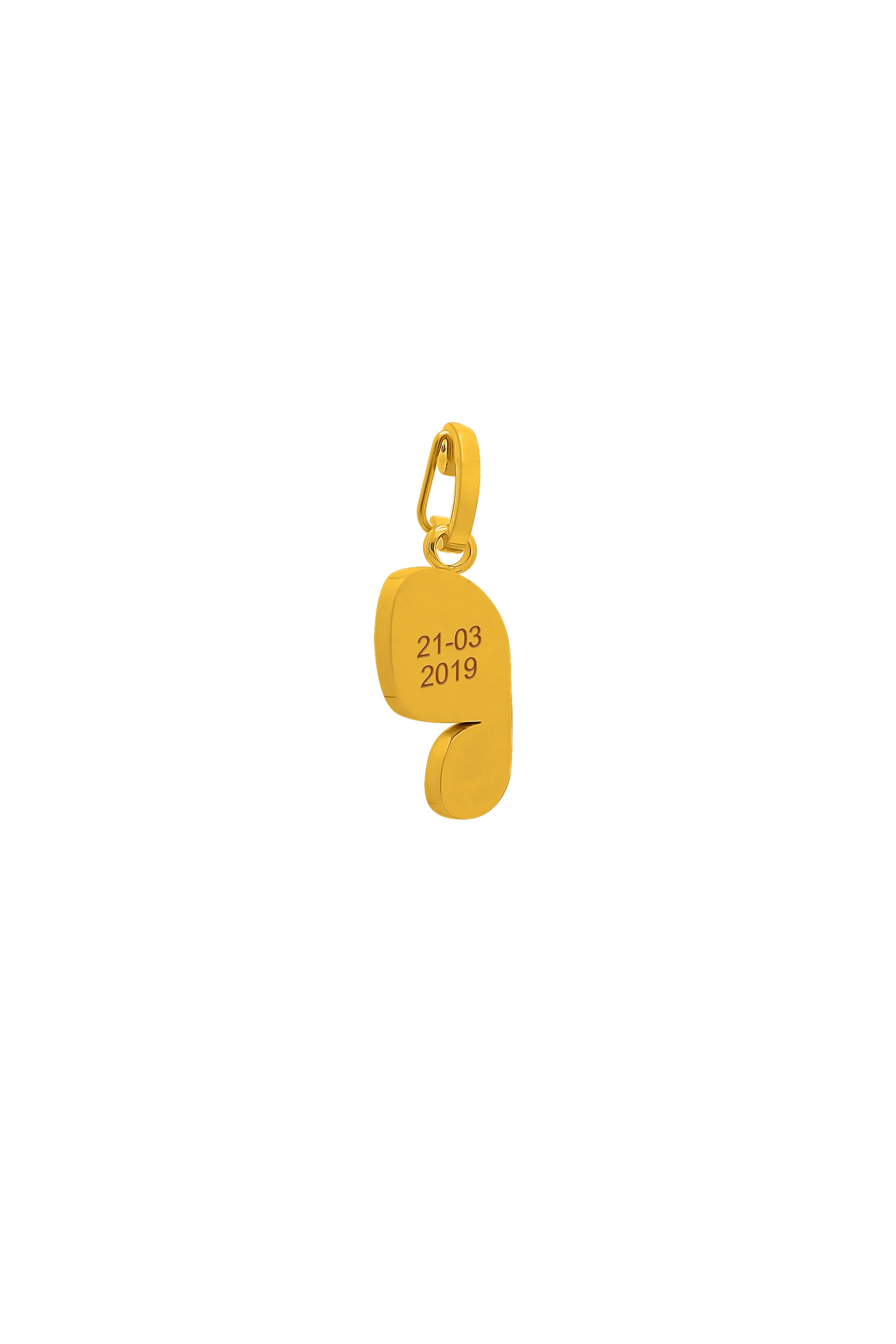 L-Aqwa Ħabiba Butterfly Wings - Left Pendant