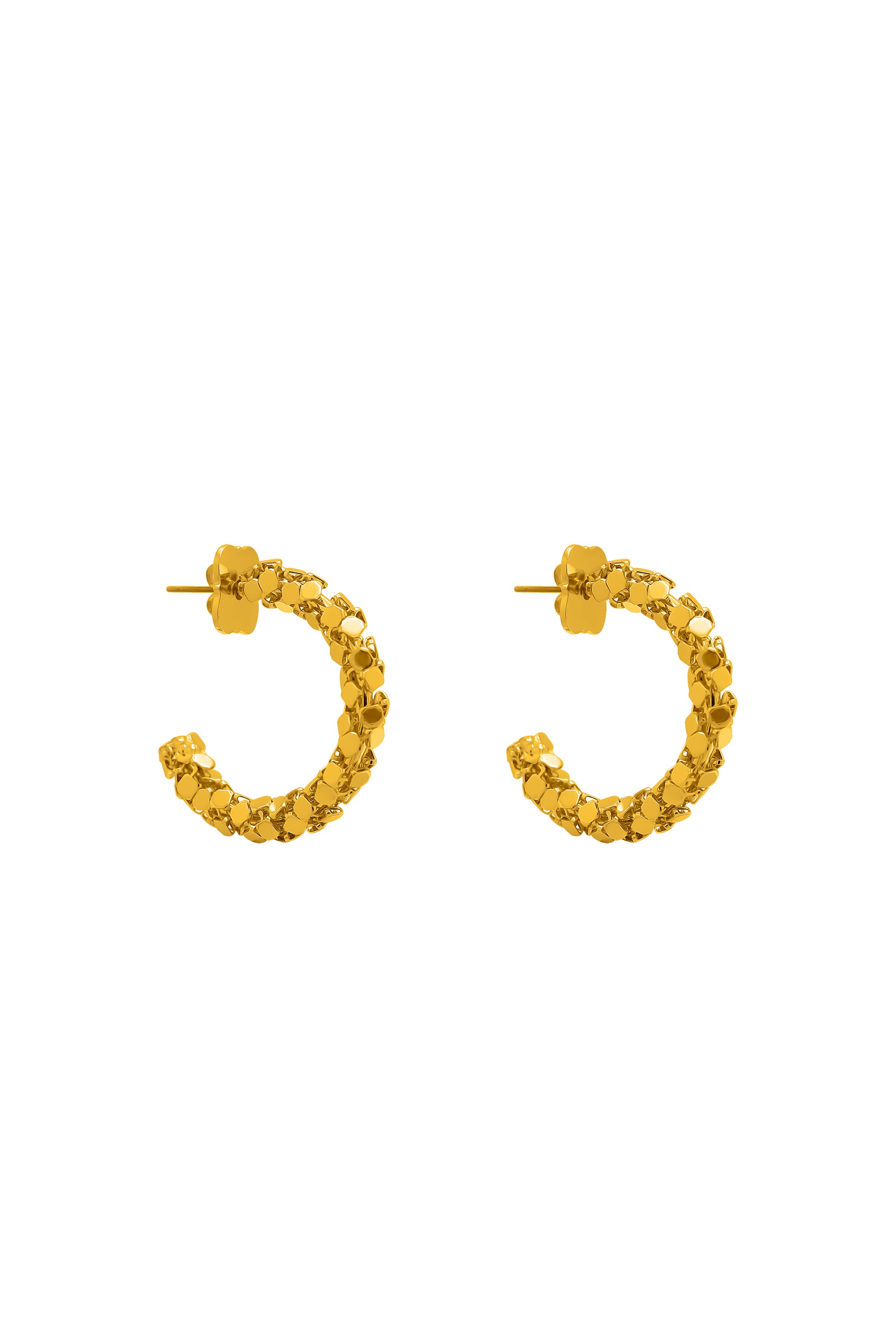 Petite Multi Facade Carisma Hoop Earring Set