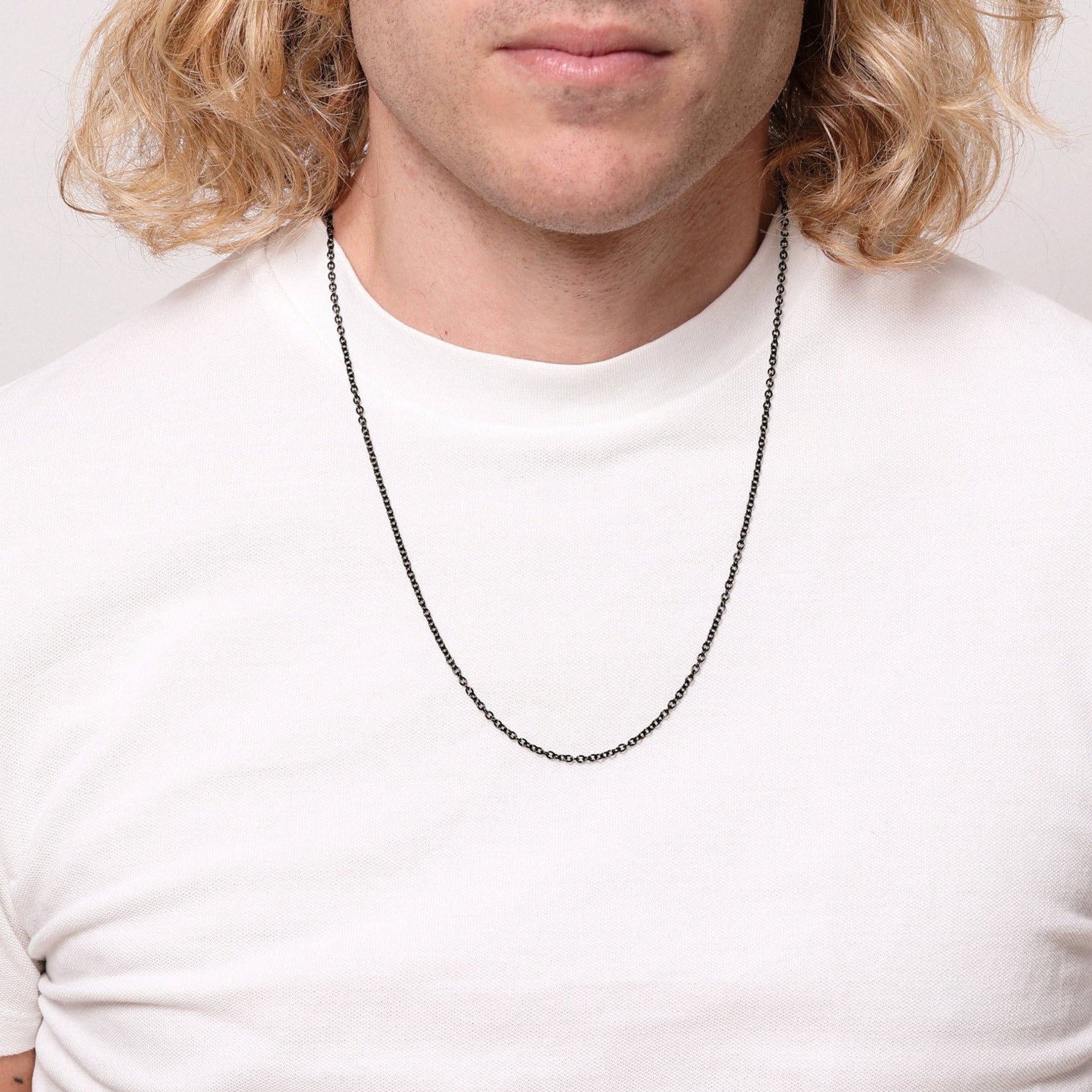 Black Chain Necklace