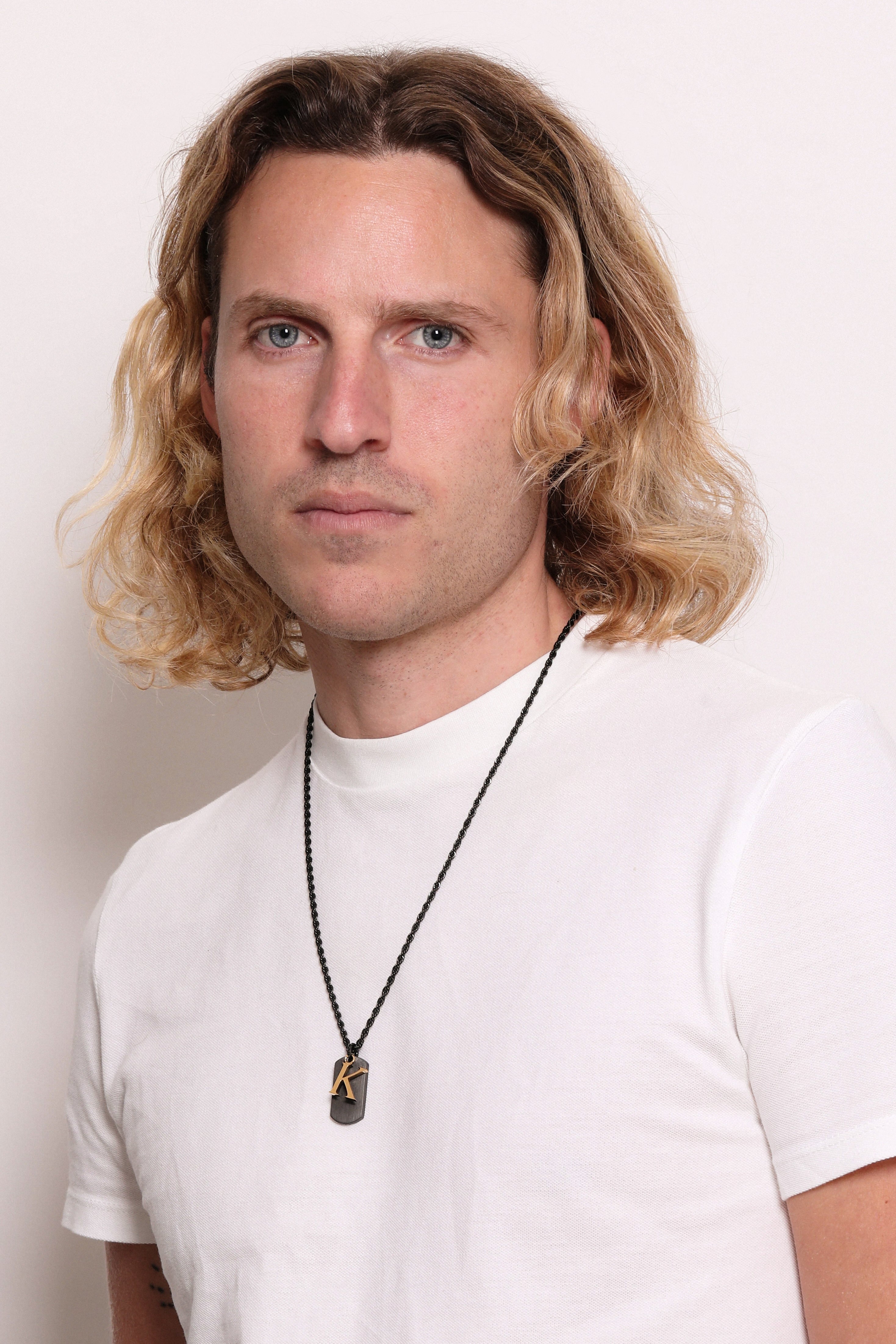 Black Carisma Tag Pendant