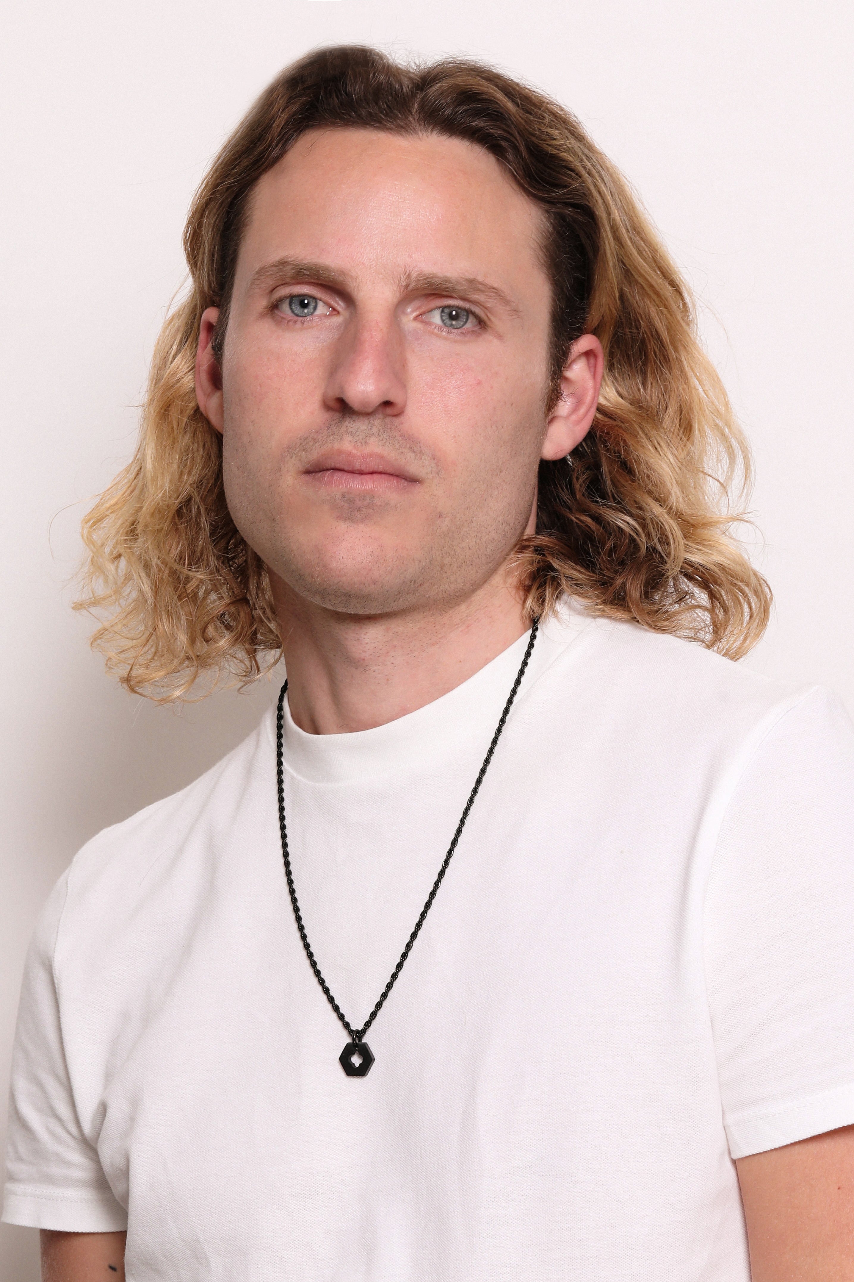 Black Carisma Hexagon Pendant