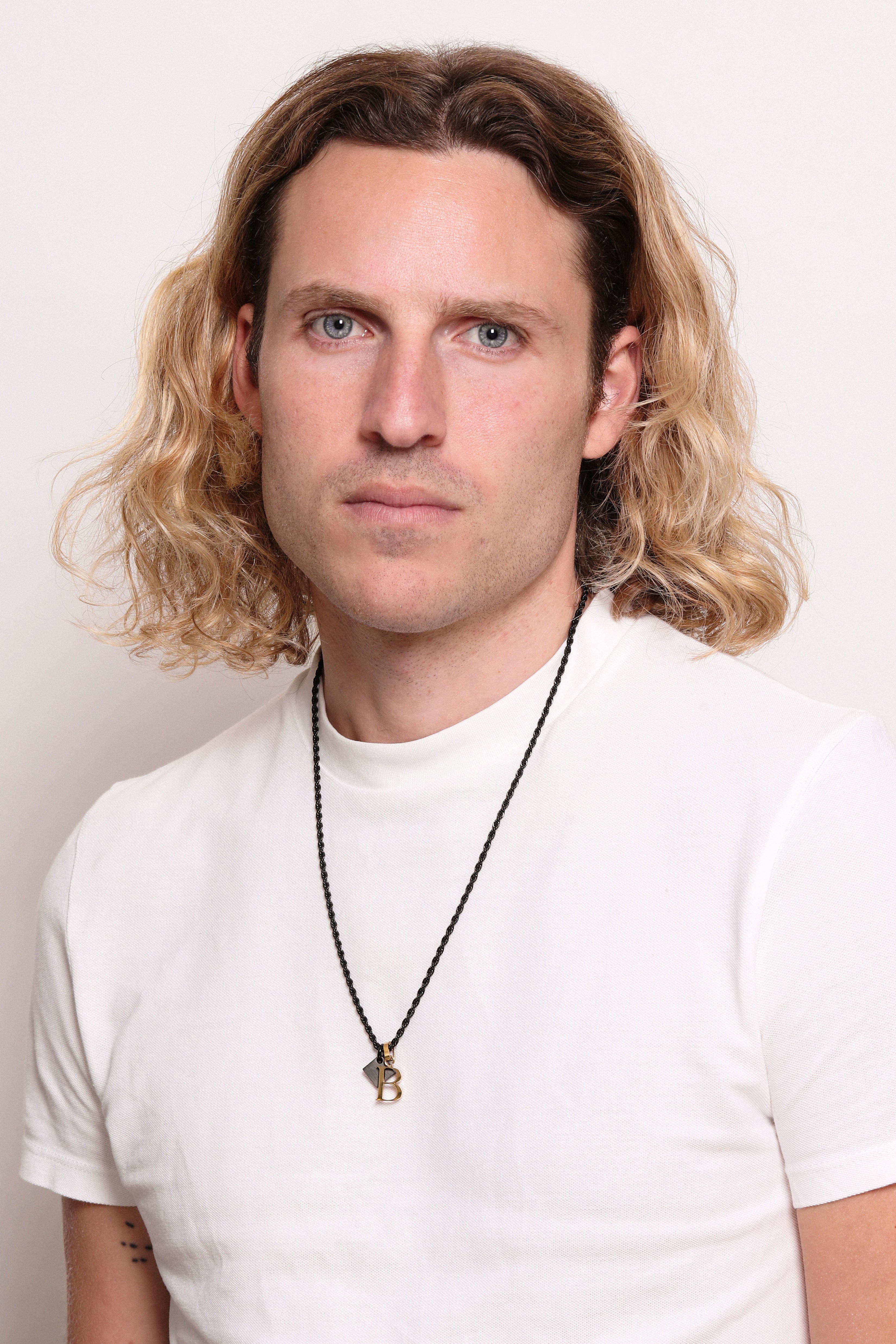 Black Square Pendant