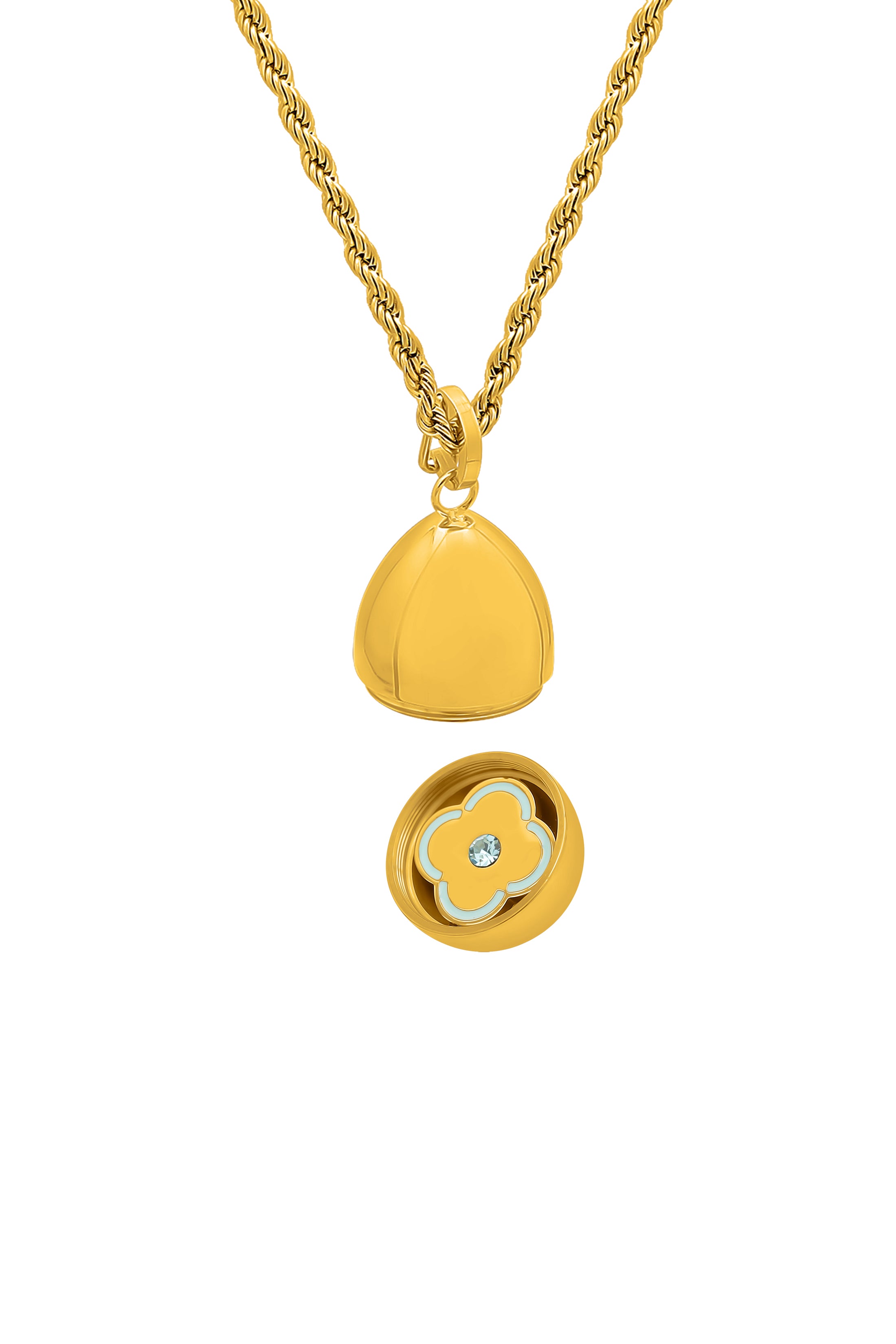 Mum-to-Be Baby Blue Pendant