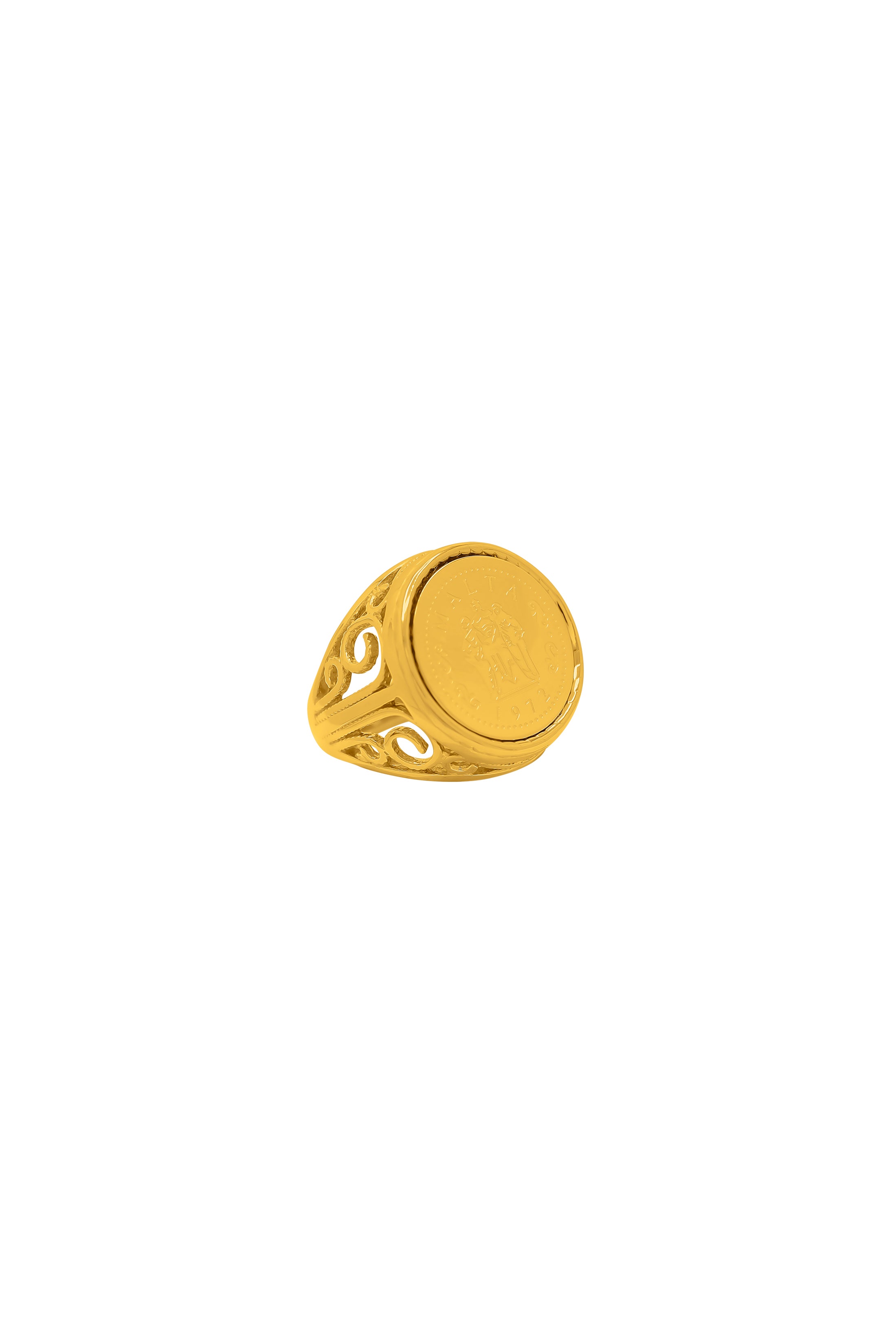 Fortitude, Faith & Hope Baroque Ring