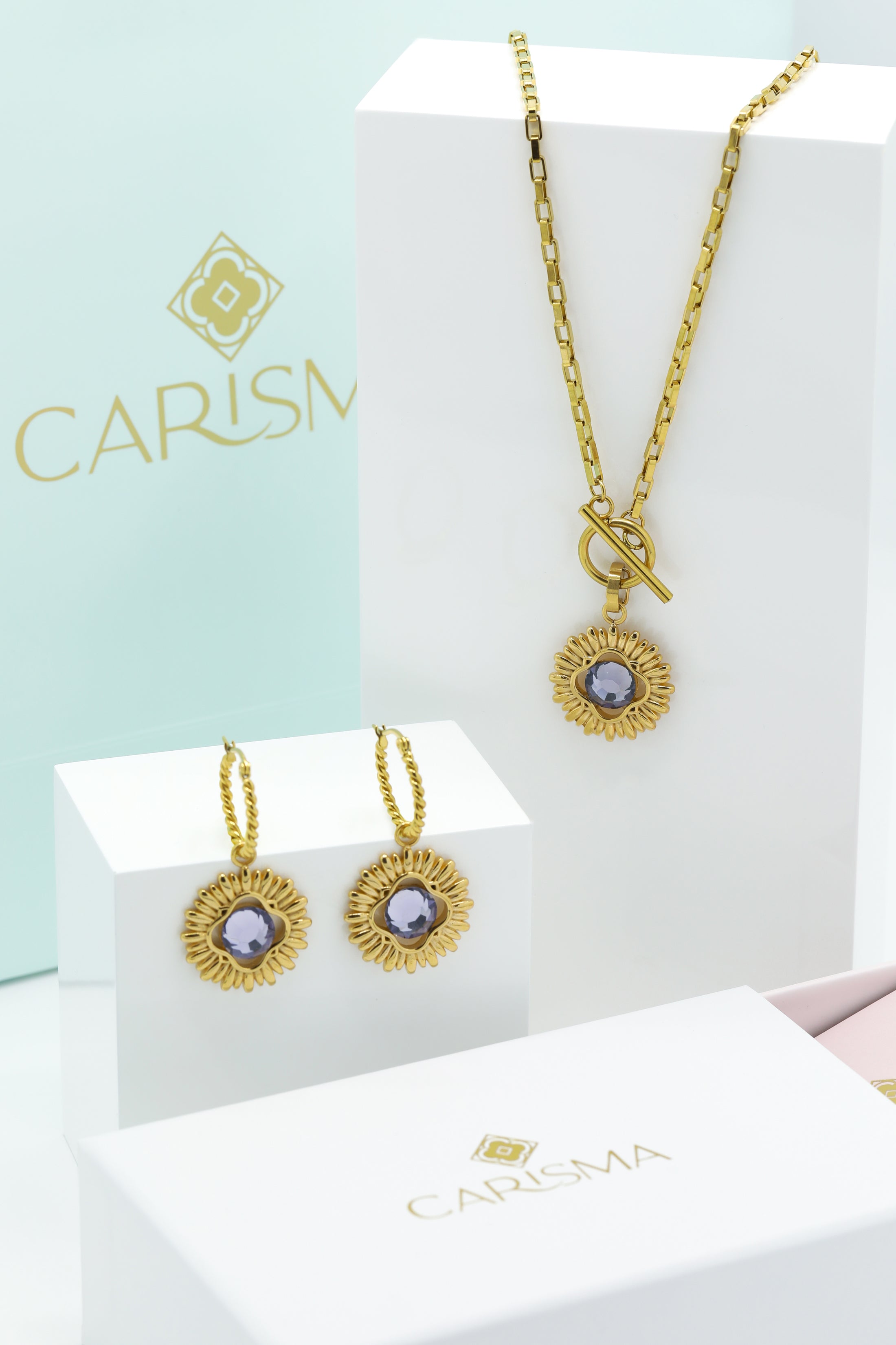 Stella Maris Pendant & Earring Gift Set