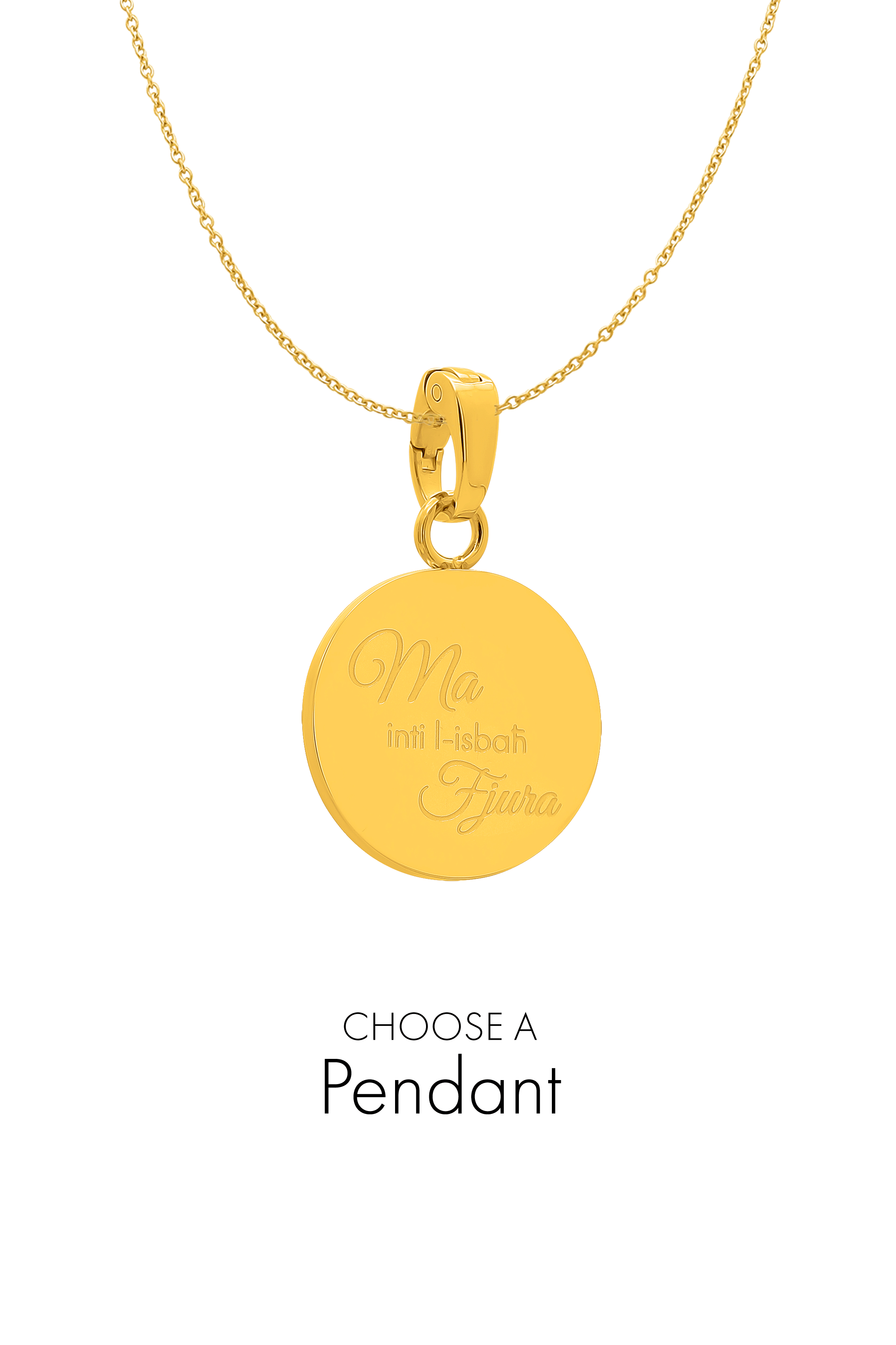 "Inti l-isbaħ Fjura" Necklace Gift Set