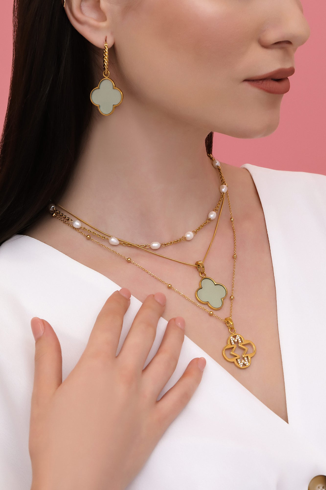 Riflessi Letter Pendant