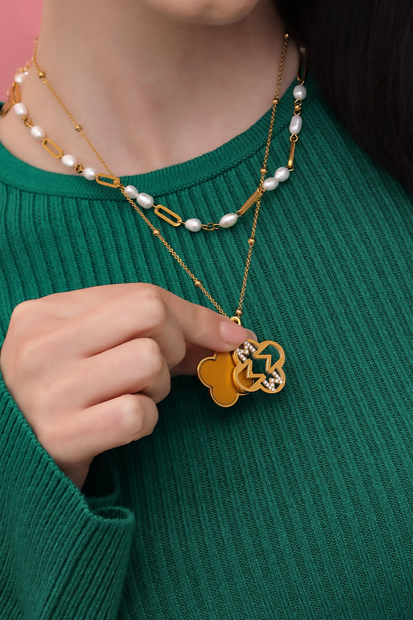 Riflessi Letter Pendant