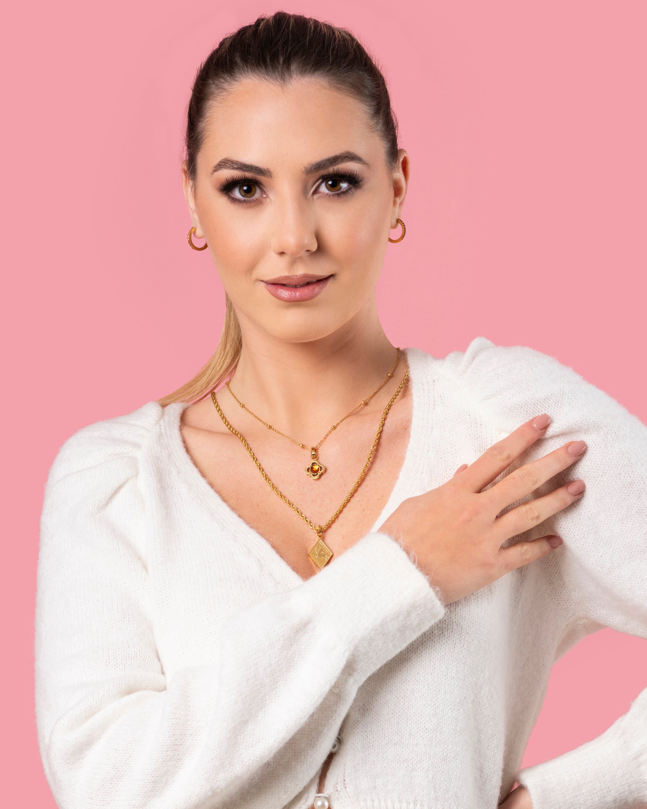 Carisma Birthstone Hoop Earring Set