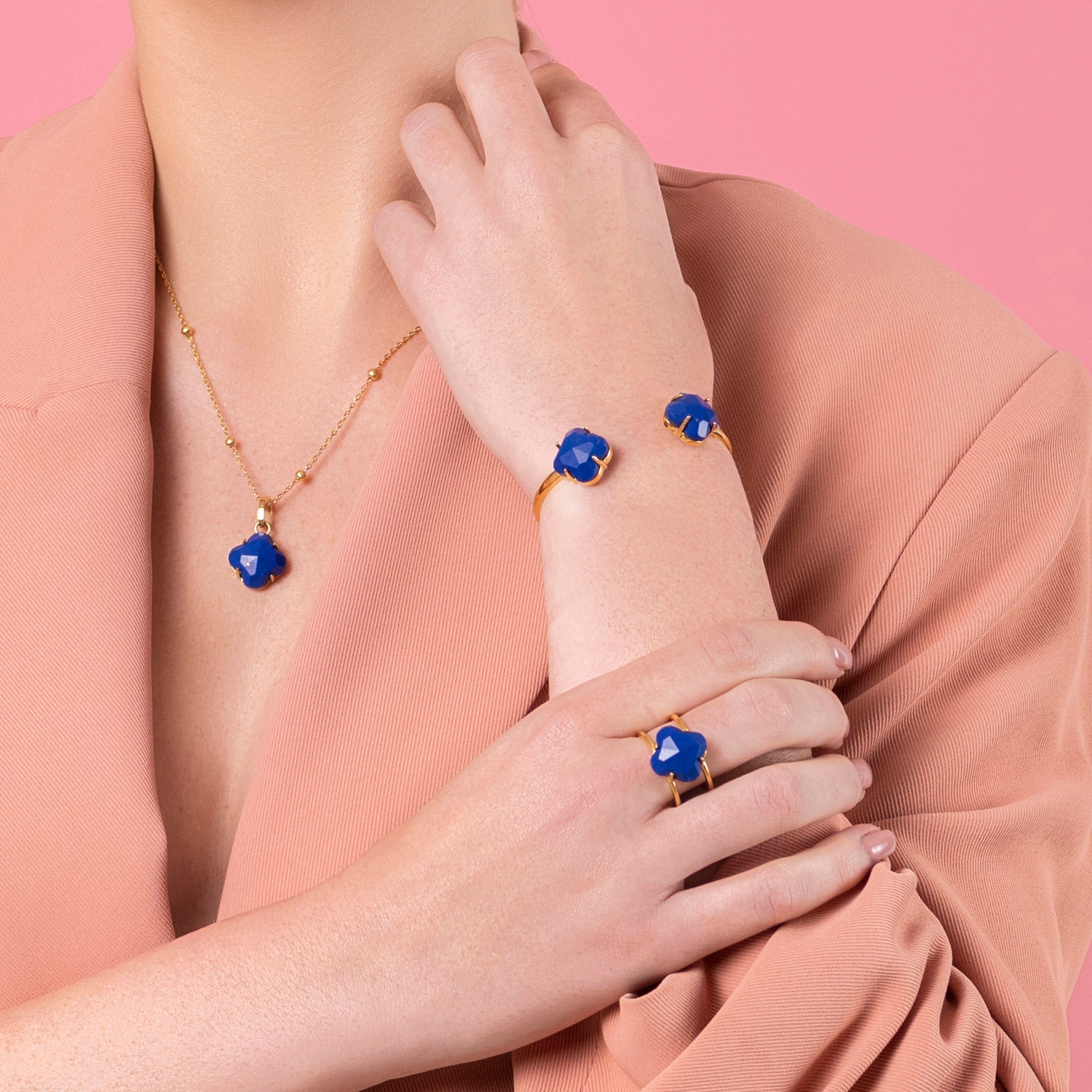 Copy of gold Stone Pendant