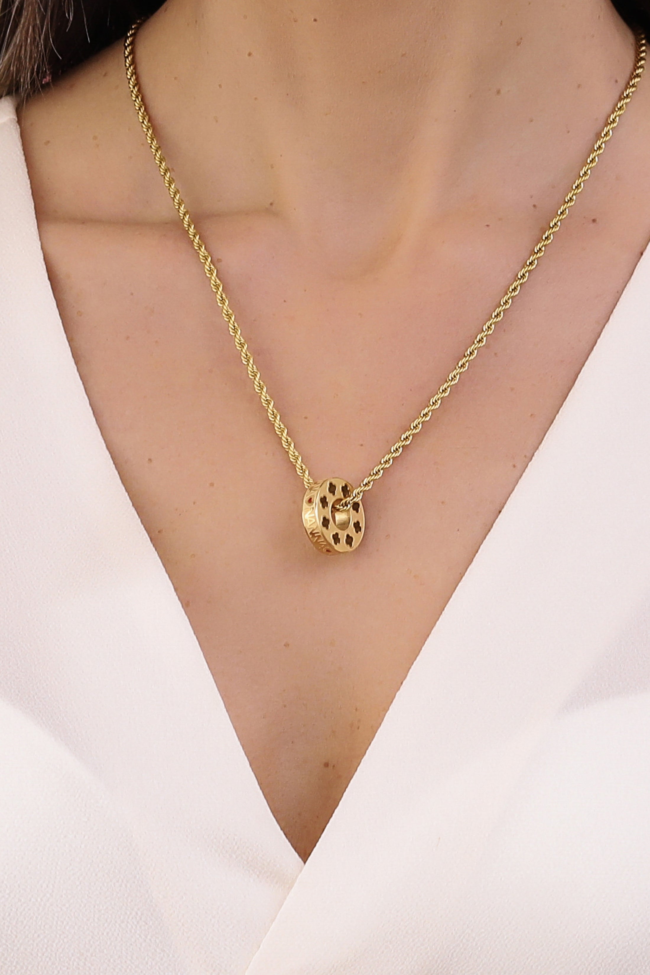 "Qalbi Nanna" Ring Pendant