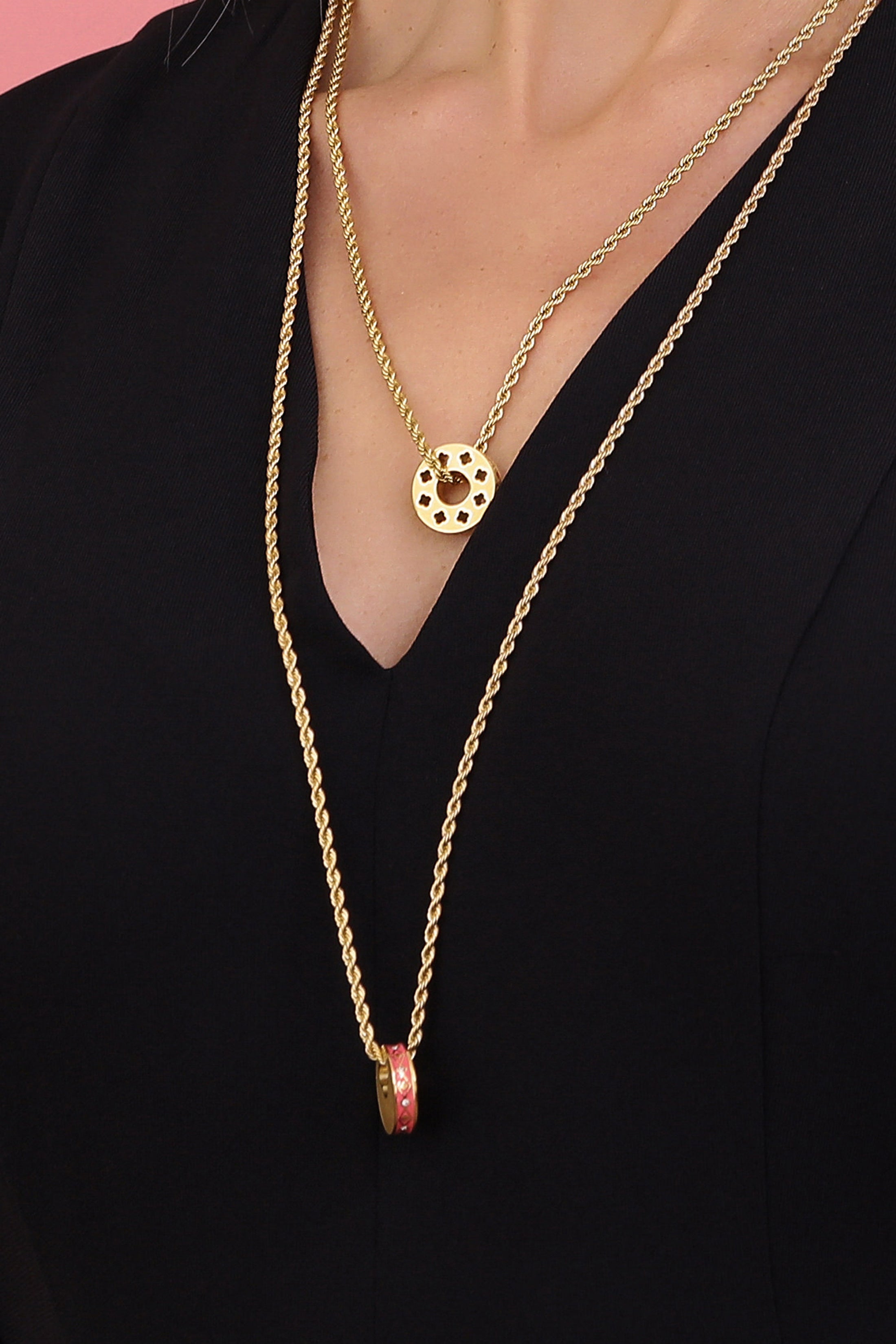 "Qalbi Nanna" Ring Pendant