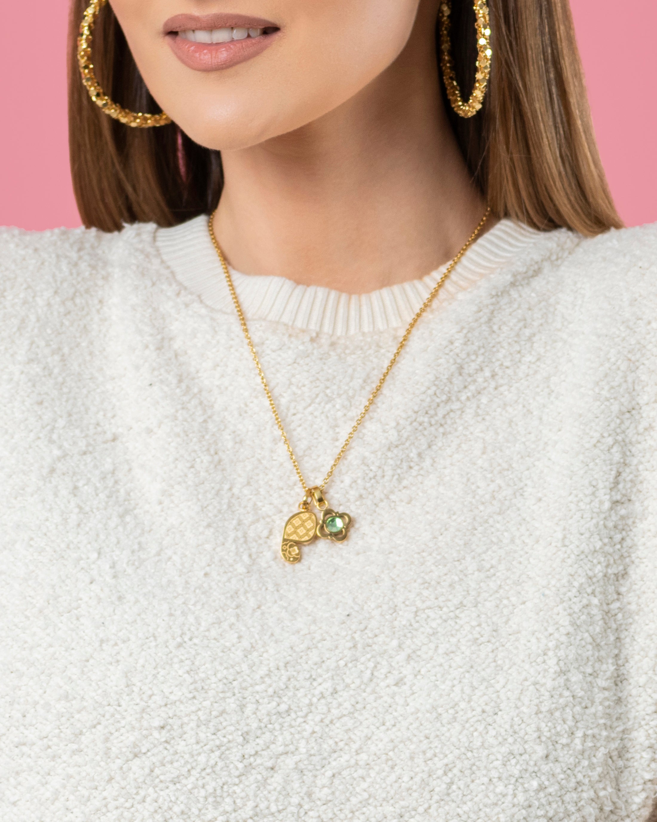 L-Aqwa Ħabiba Butterfly Wings Pendant Set