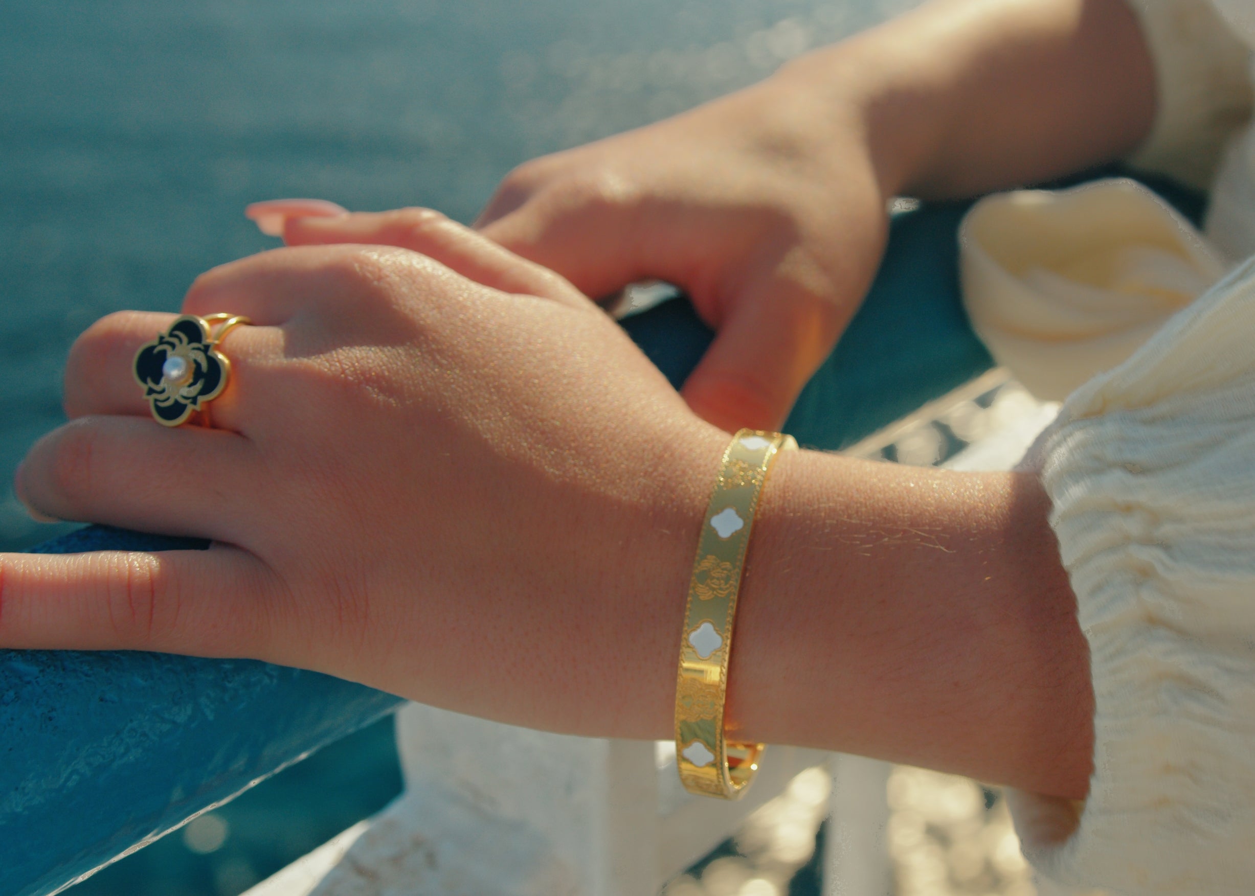 Qabru FreshWater Pearl Ring