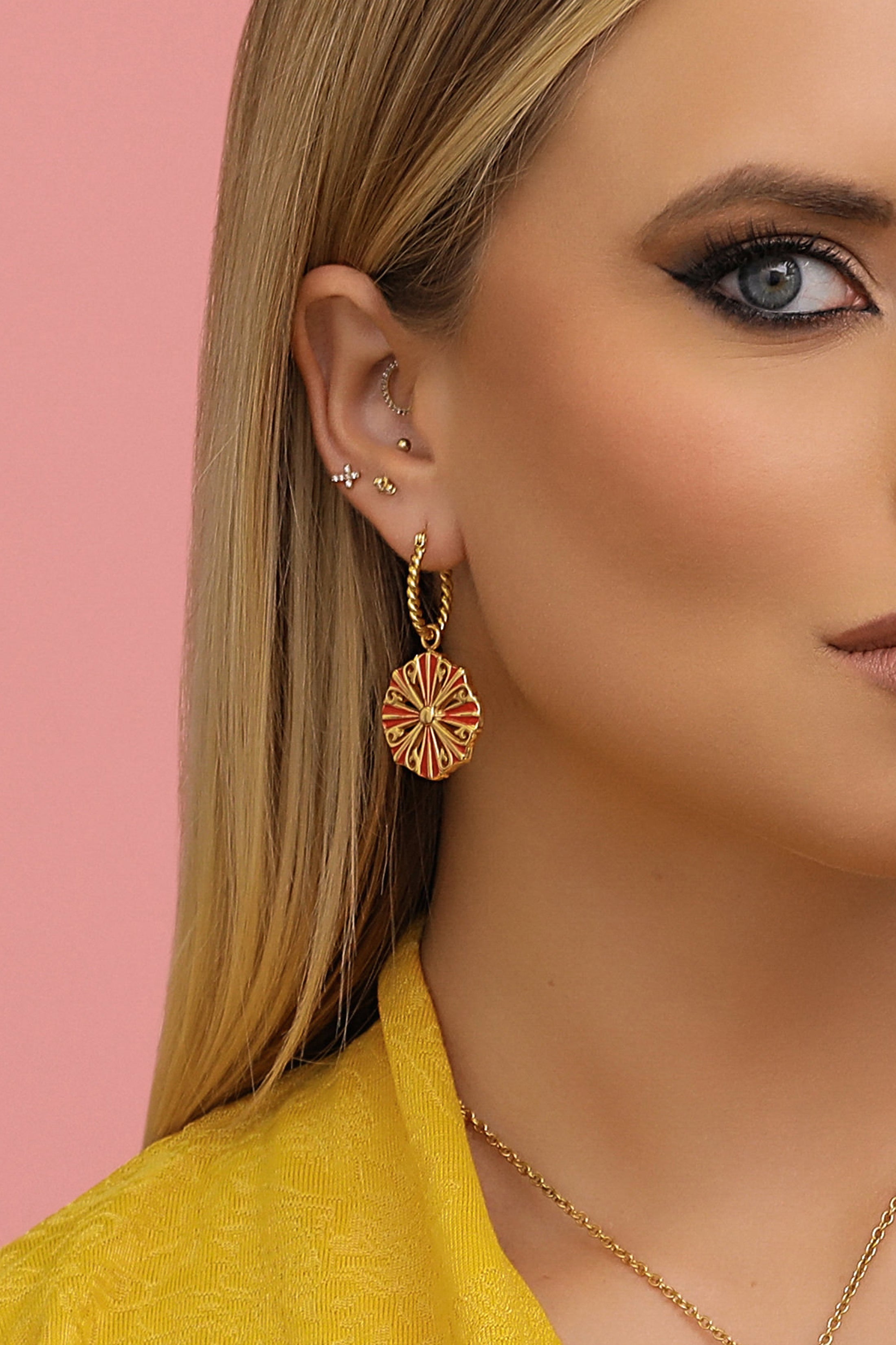 San Bastjan Pendant & Earring Gift Set