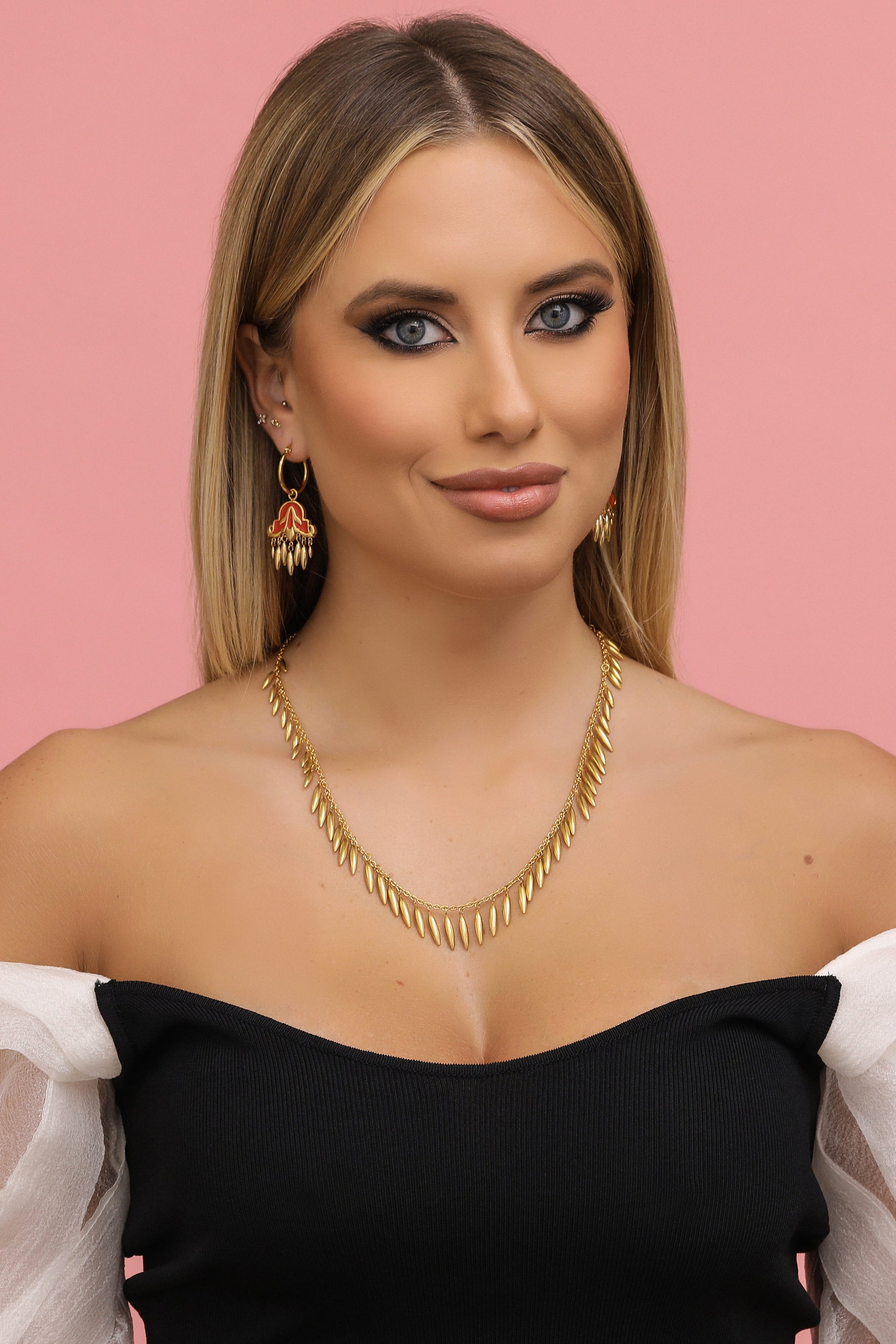 San Gejtanu Pendant & Earring Gift Set