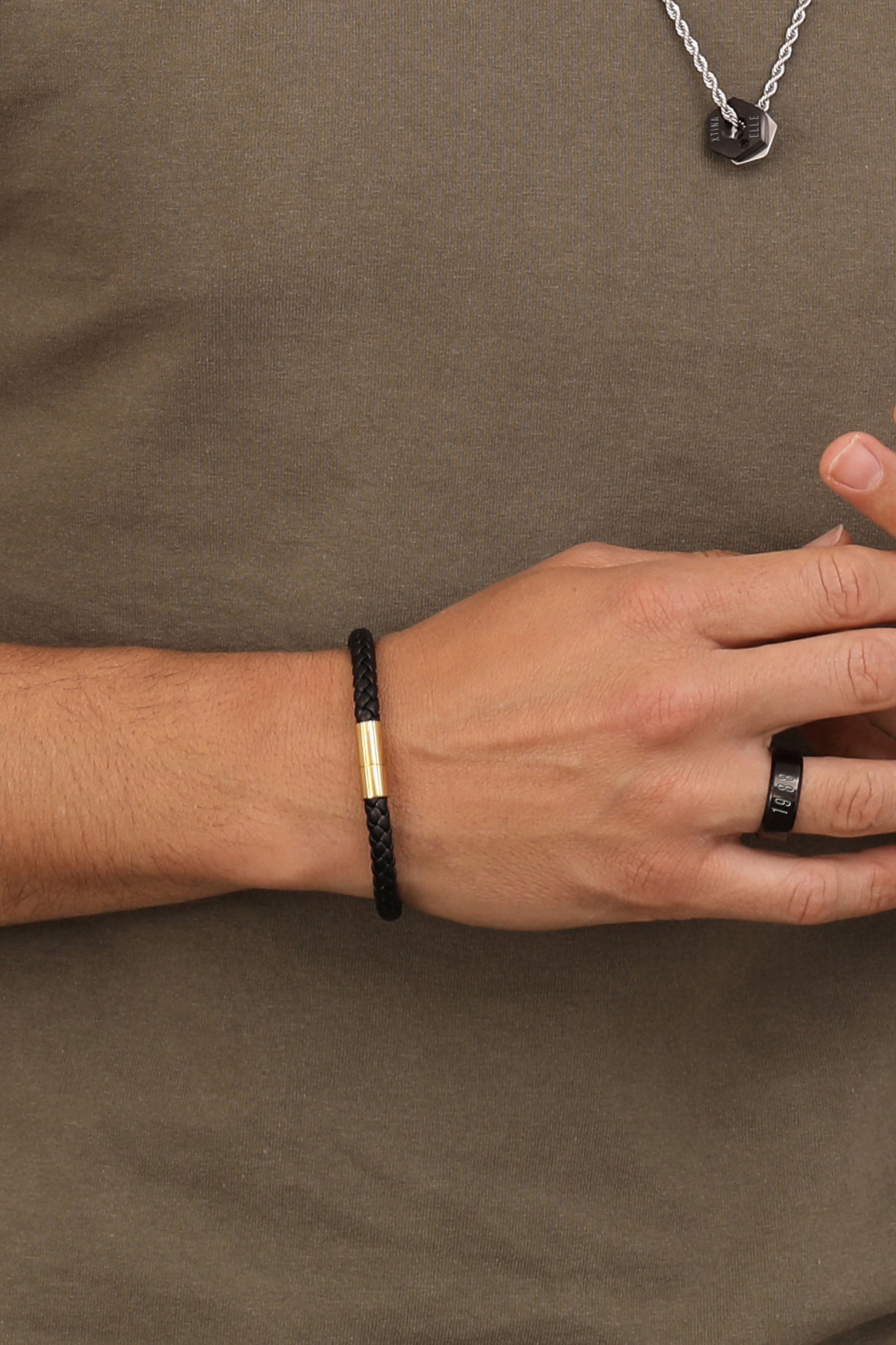 Matte Black Ring