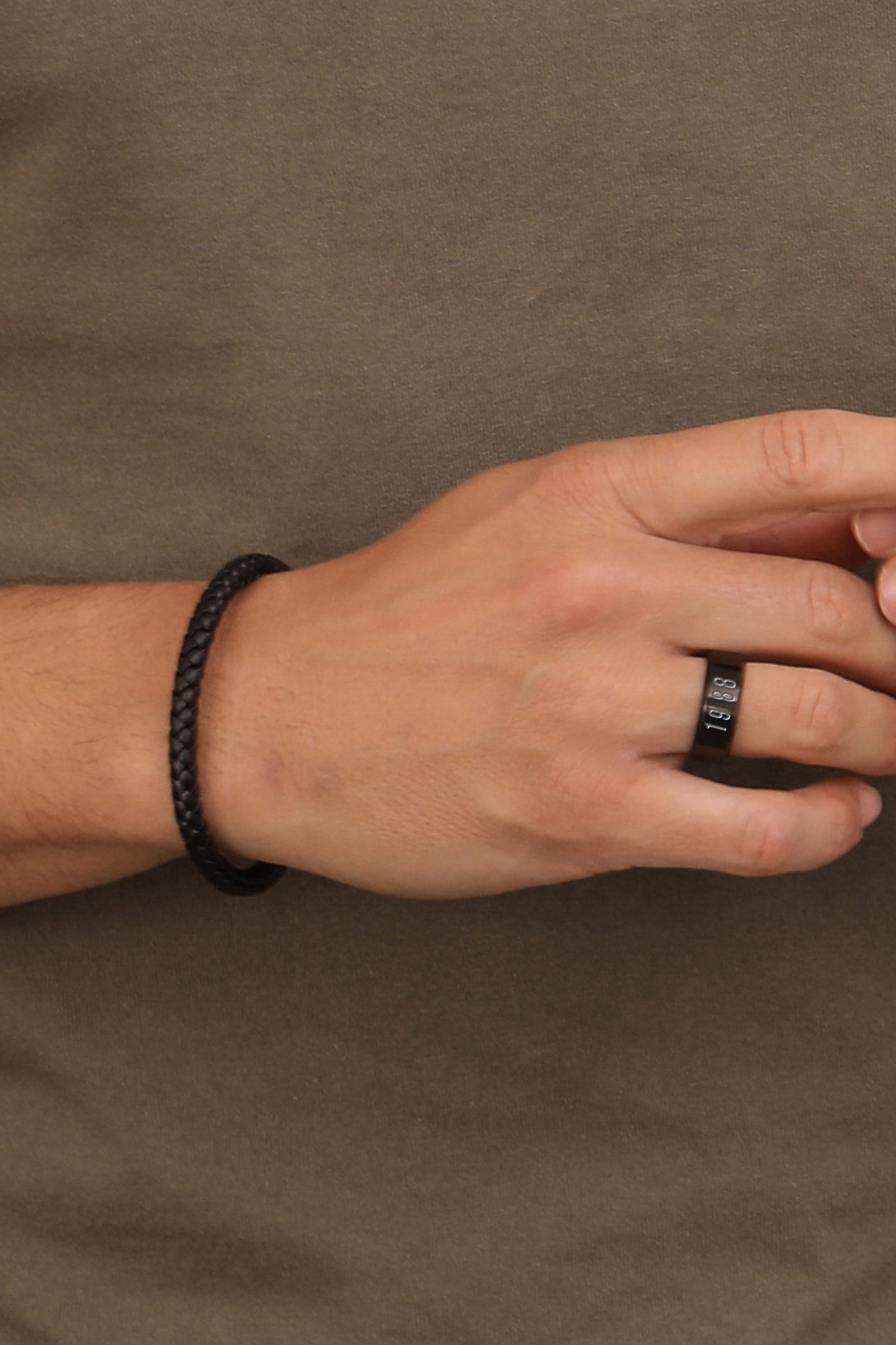Matte Black Ring