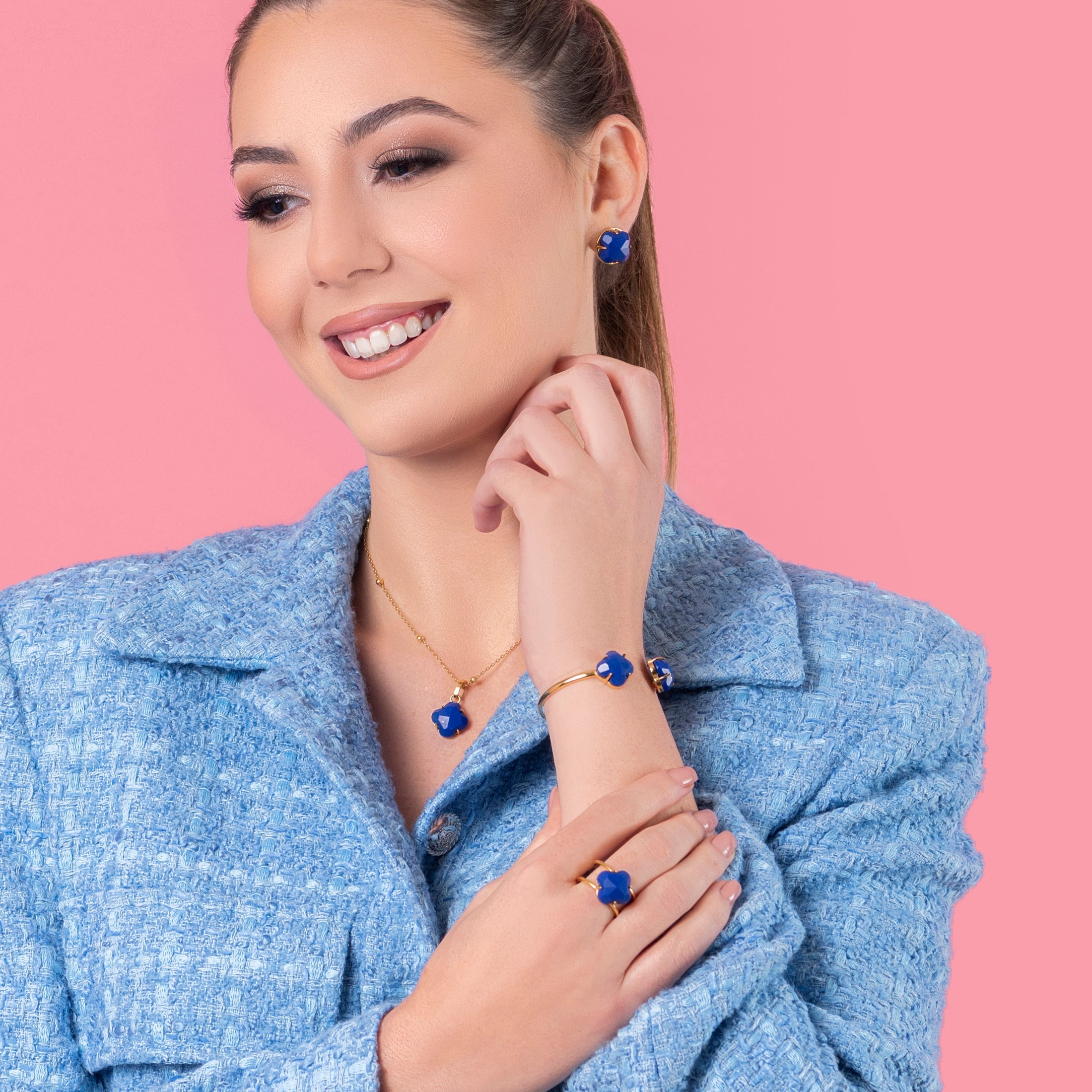 Copy of gold Stone Pendant