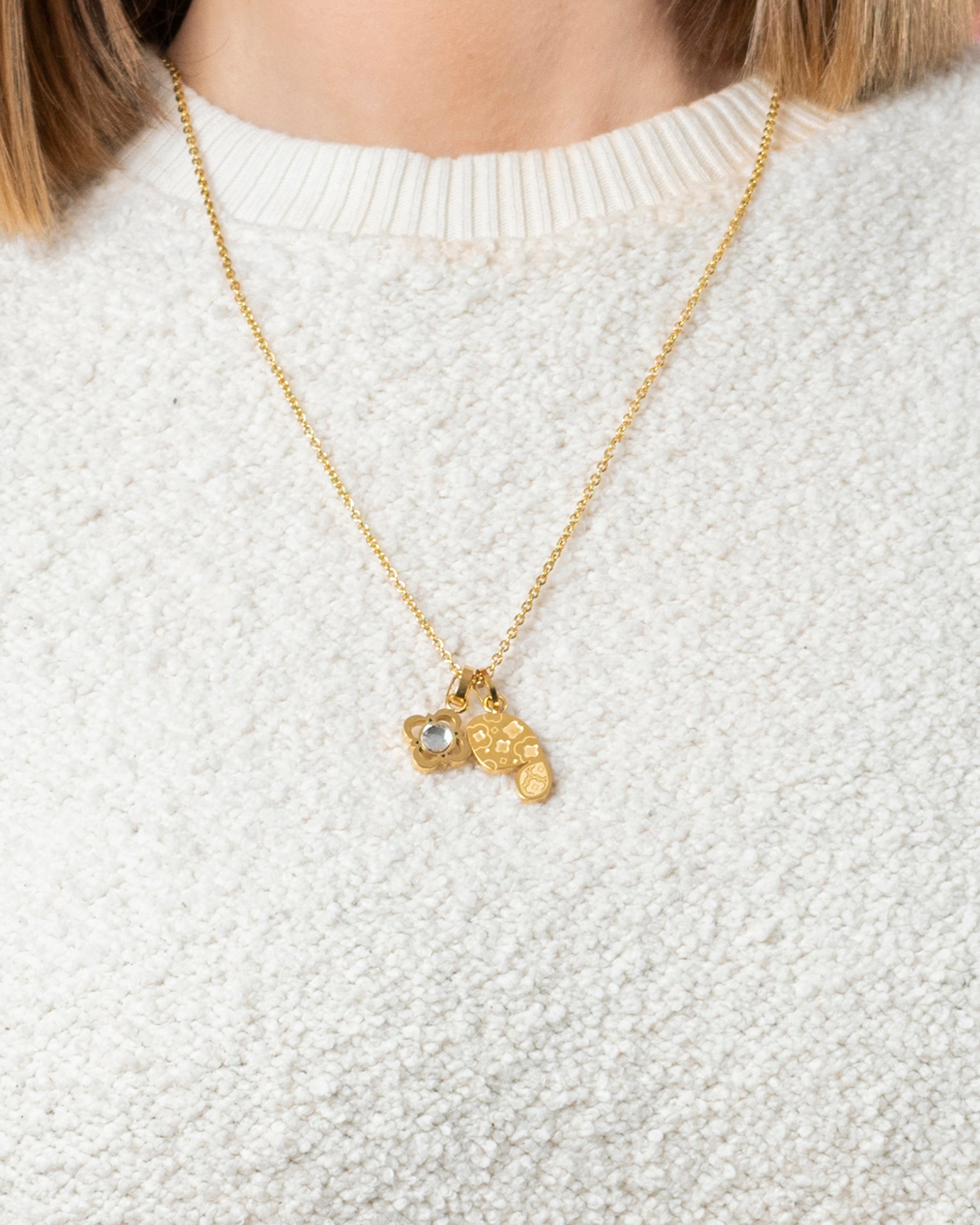 L-Aqwa Ħabiba Butterfly Wings - Left Pendant