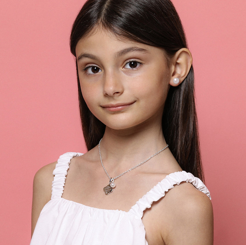 "Tifkira tal-Ewwel Tqarbina" Pendant & Chain Necklace