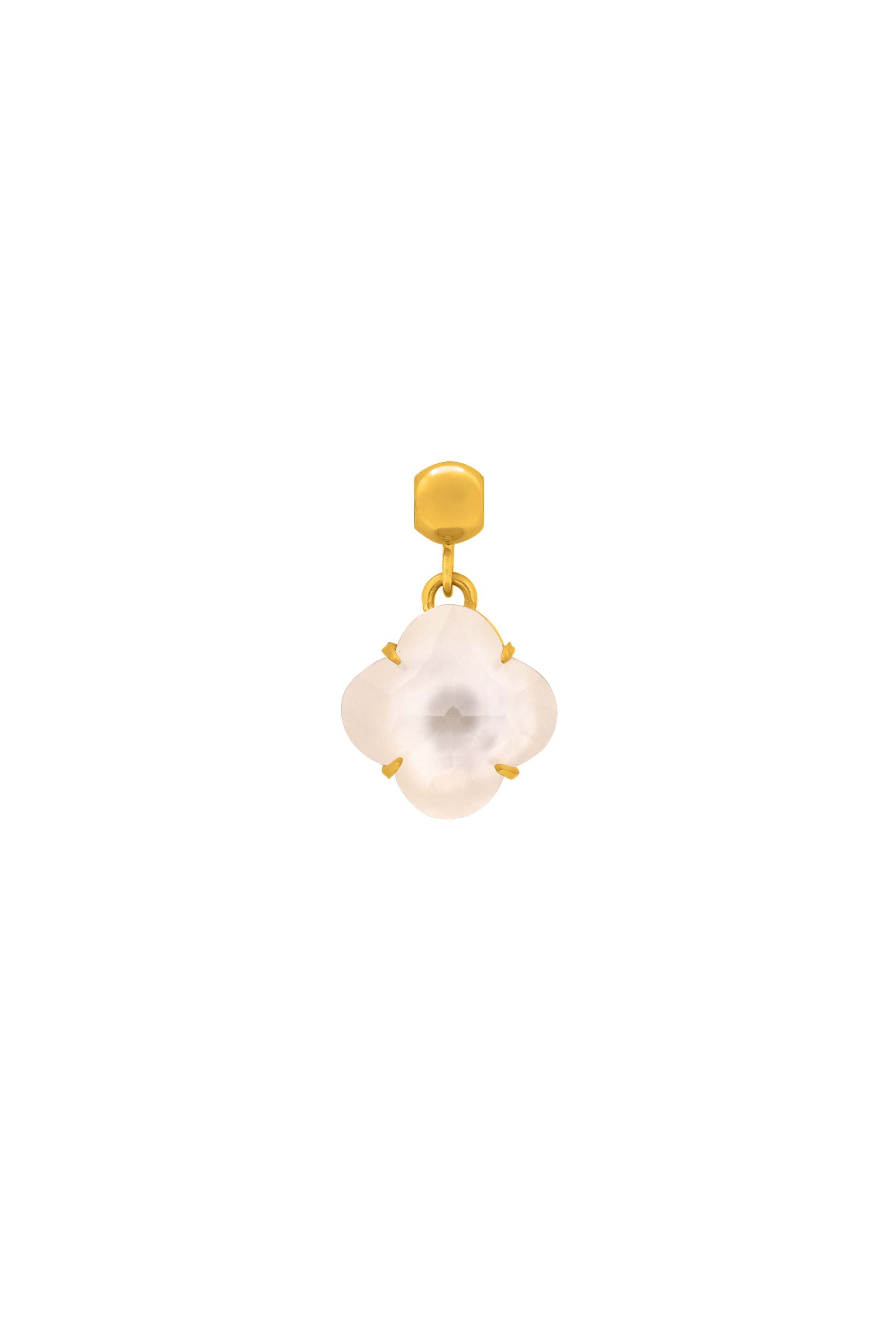 "Intuition" Mother of Pearl Stone Toggle Charm Pendant