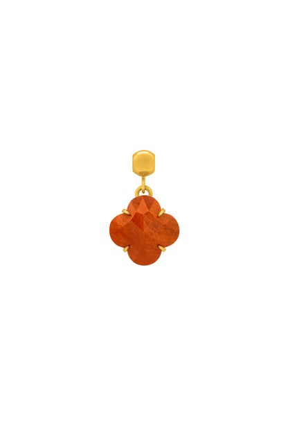 "Protection" Red Jasper Stone Toggle Charm Pendant