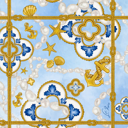 Carisma à St. Tropez Silk Scarf