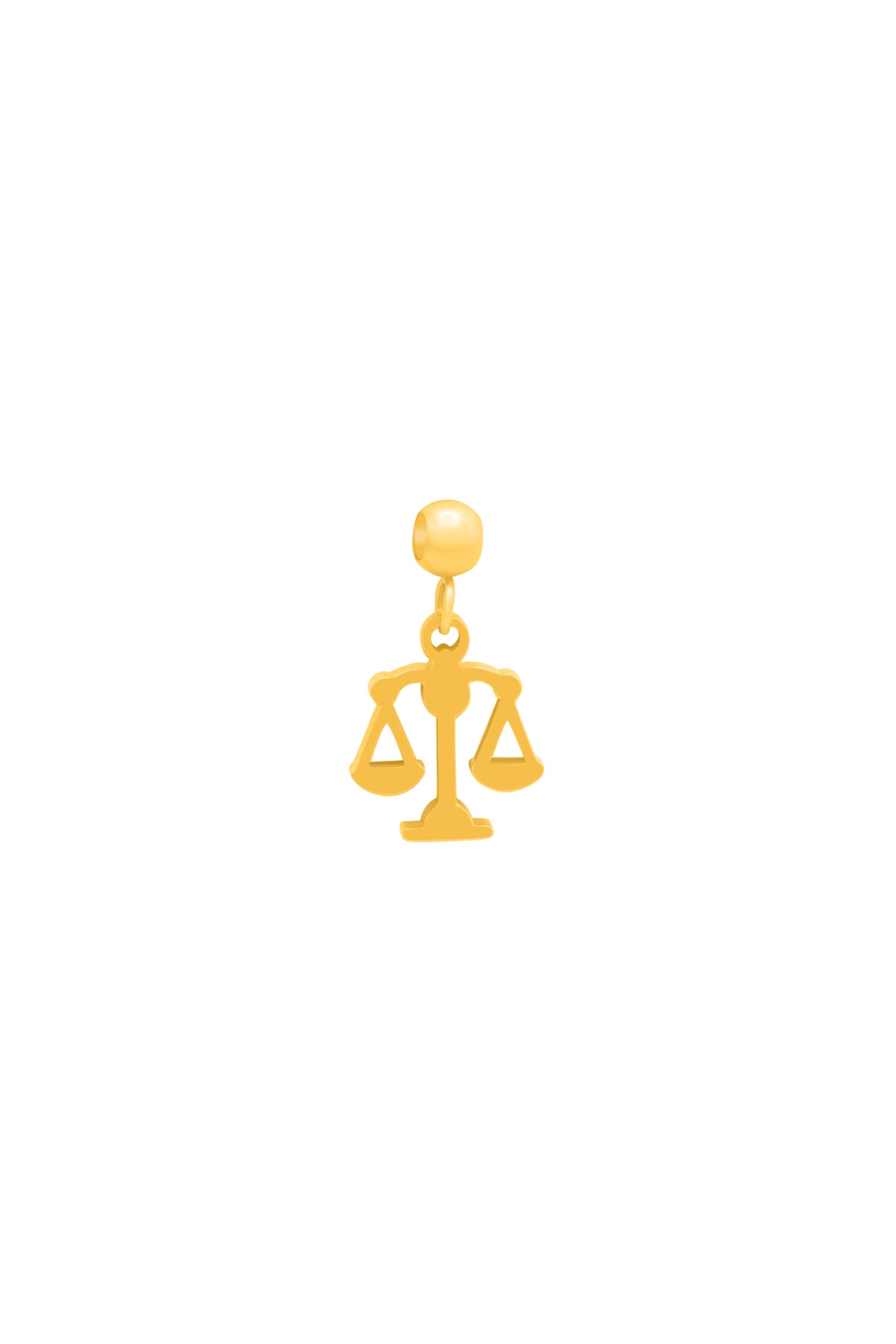 Scales of Justice Toggle Charm Pendant