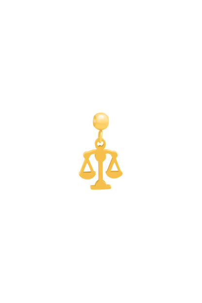 Scales of Justice Toggle Charm Pendant