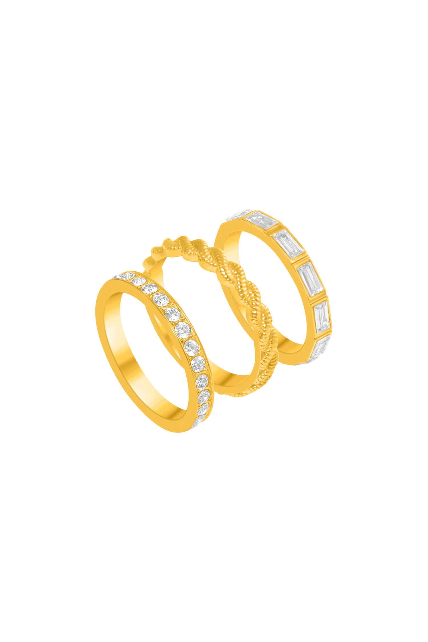 Triple Ring Stack Gift Set