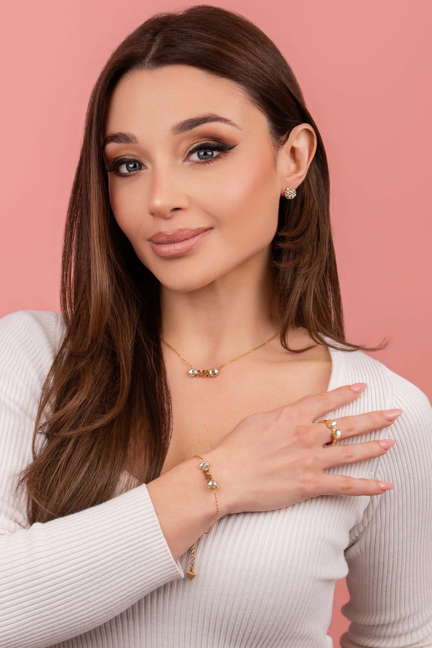 Made for "Ma" Birthstone Bracelet