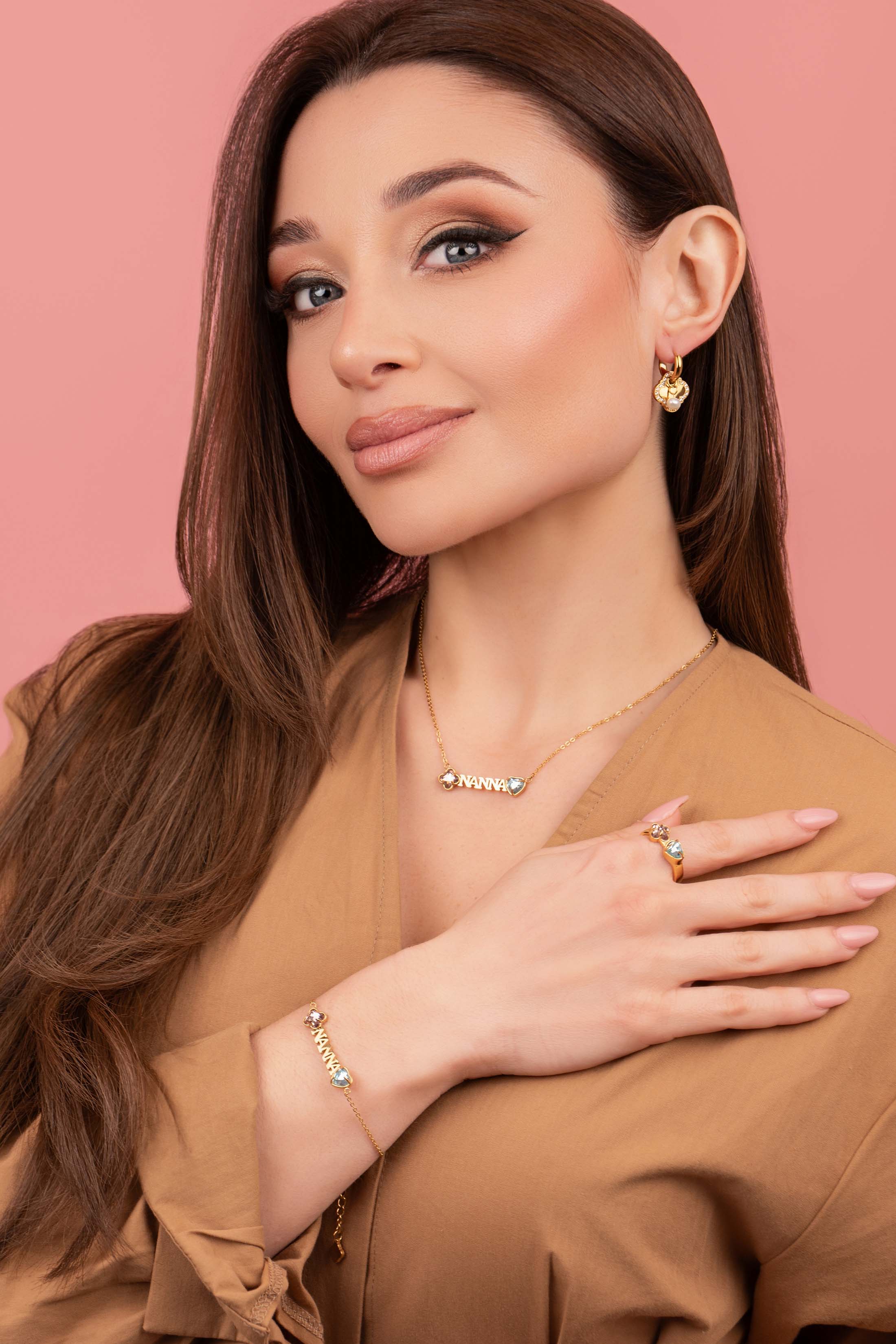 Made for "Nanna" Birthstone Necklace