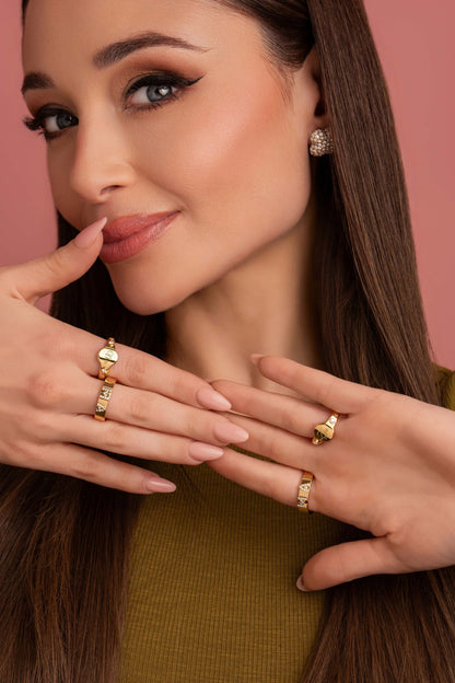 Pavé "Ma" Ring