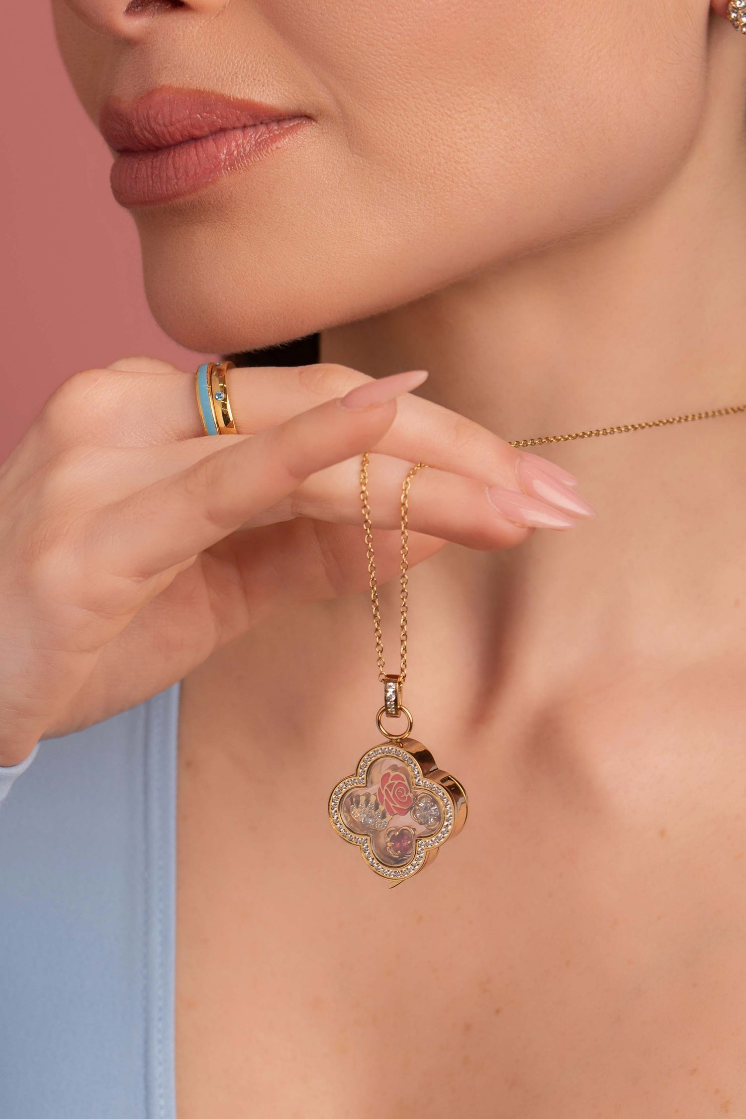 Capsule Birthstone Charm